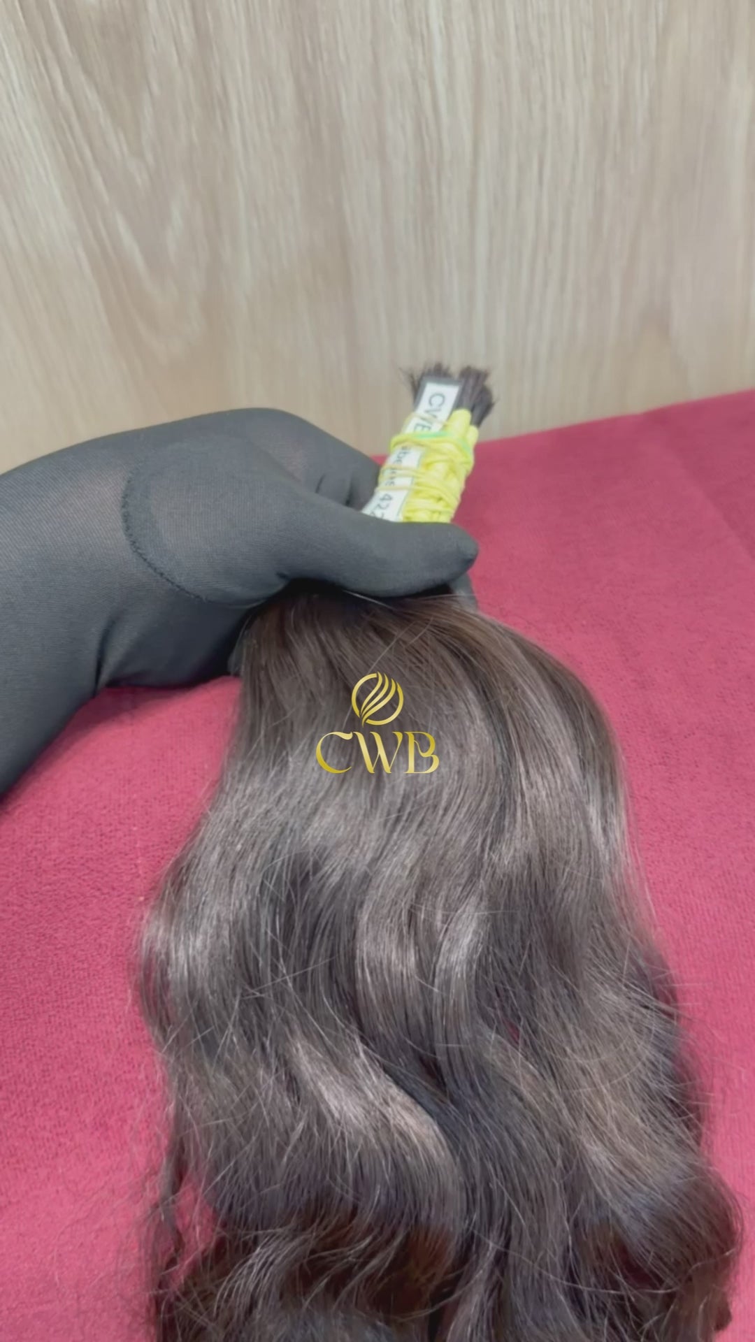 Cabelo Castanho Natural Médio 48cm 65g Brasileiro do Sul