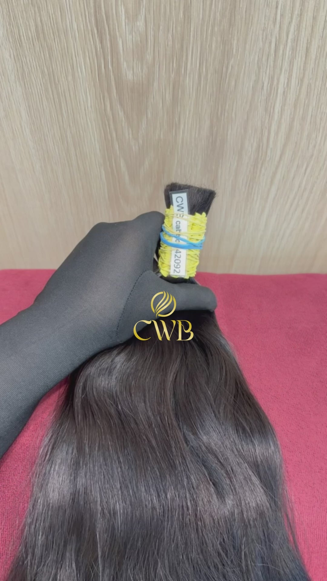 Cabelo Castanho Natural Médio 62cm 191g Brasileiro do Sul
