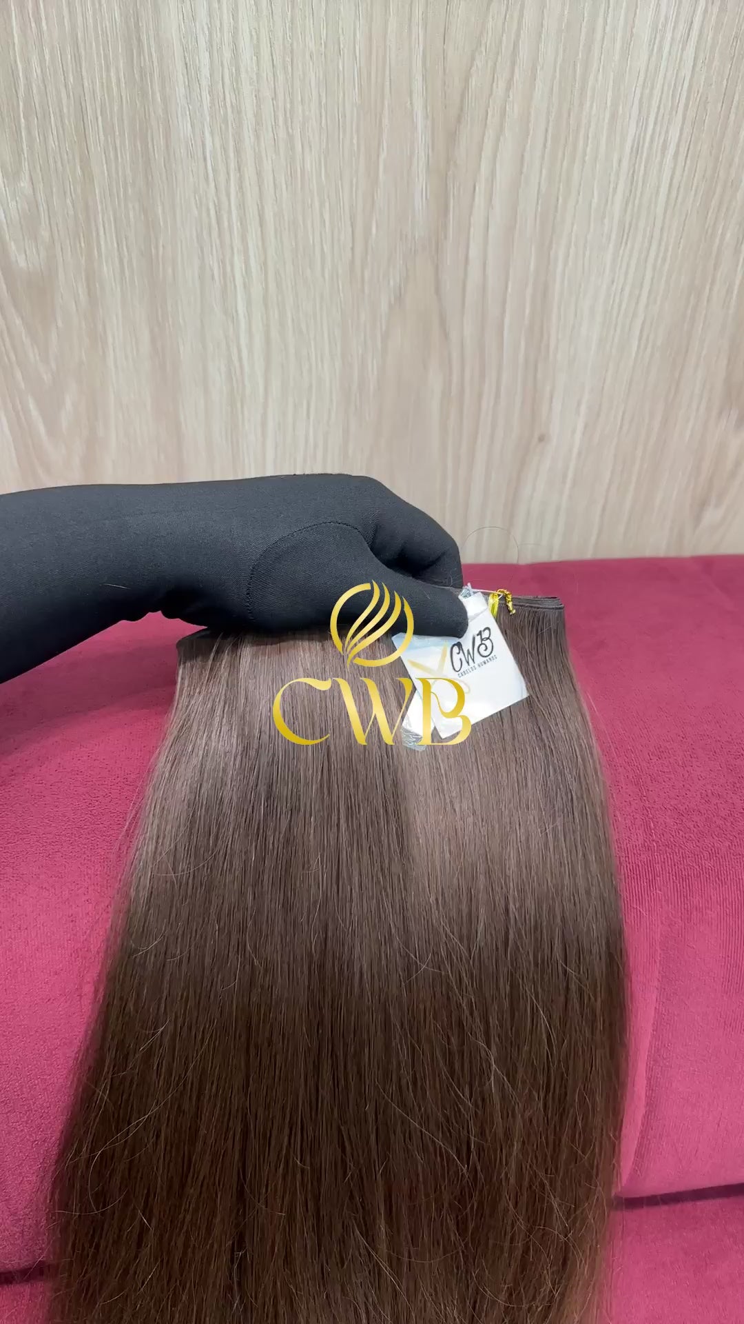 Cabelo Loiro Natural Escuro 52cm 99g Brasileiro do Sul