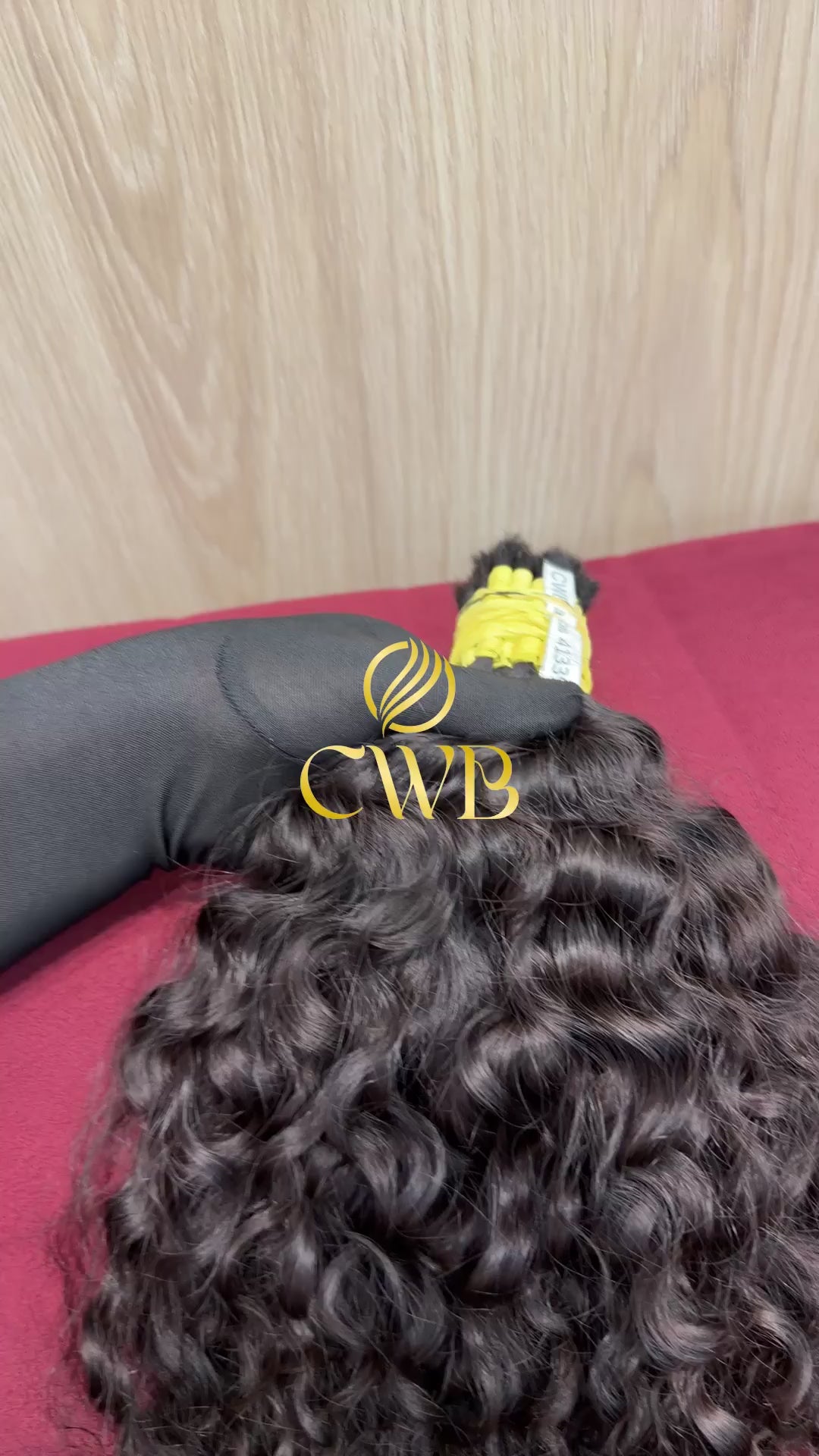 Cabelo Castanho Natural Escuro 40cm 230g Brasileiro do Sul