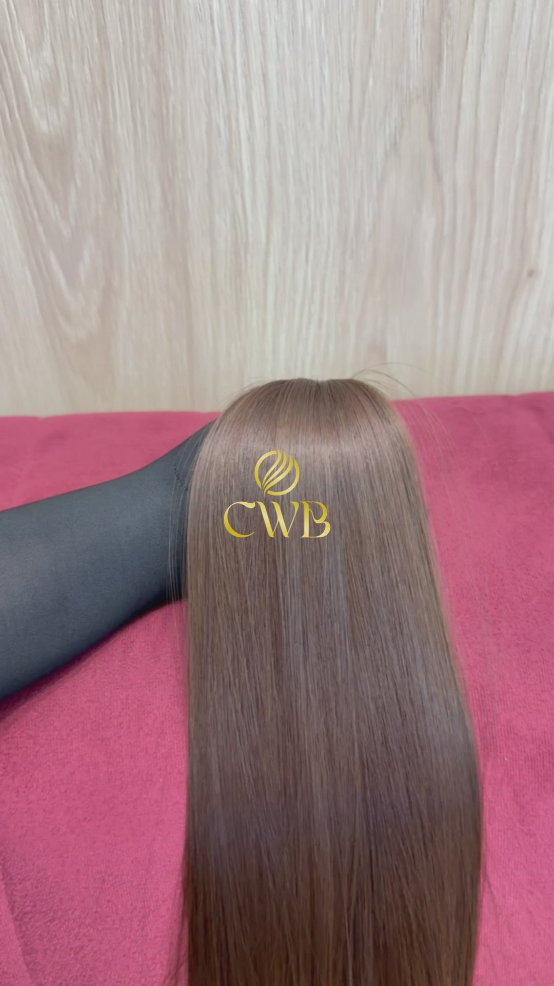 Cabelo Loiro Natural Escuro 60cm 138g Liso Brasileiro do Sul