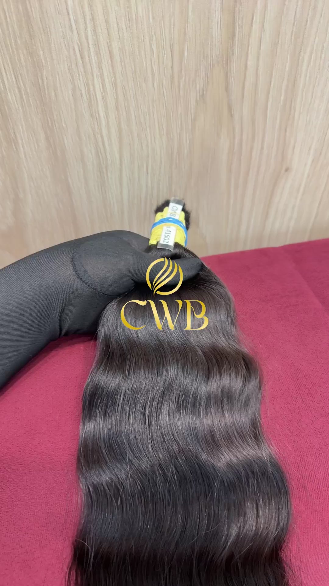 Cabelo Castanho Natural Médio 61cm 176g Brasileiro do Sul