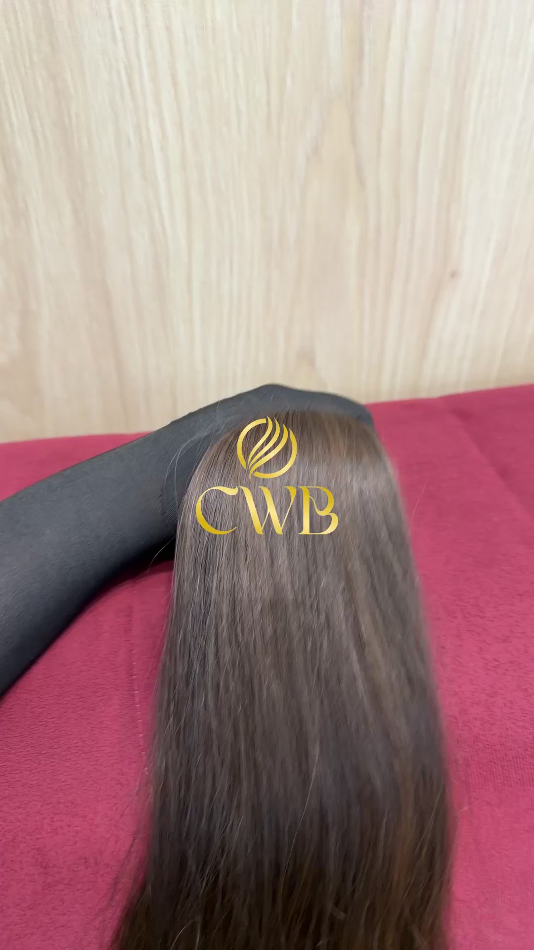 Cabelo Loiro Natural Escuro 54cm 97g Brasileiro do Sul