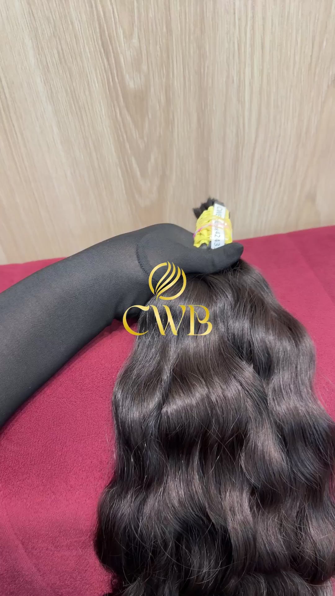 Cabelo Castanho Médio 49cm 195g Brasileiro do Sul