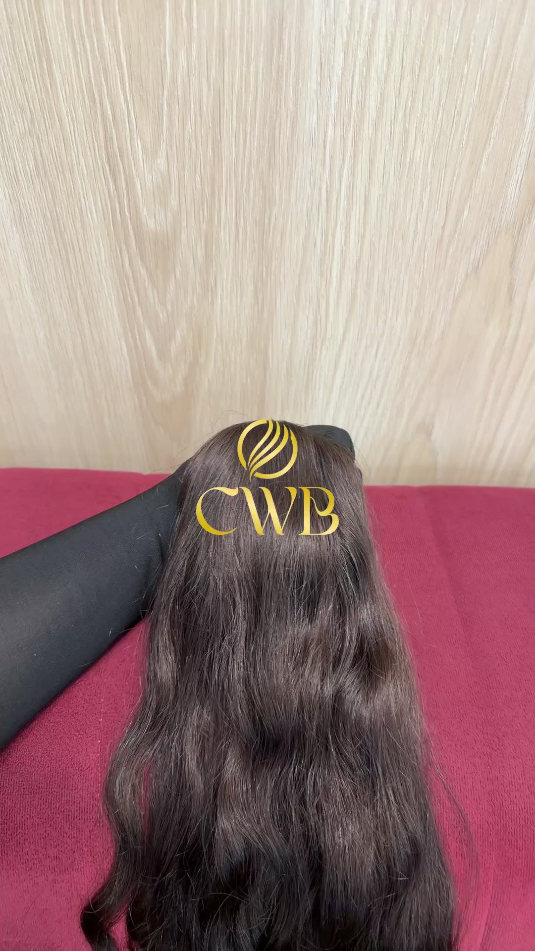 Cabelo Castanho Claro 57cm 121g Brasileiro do Sul