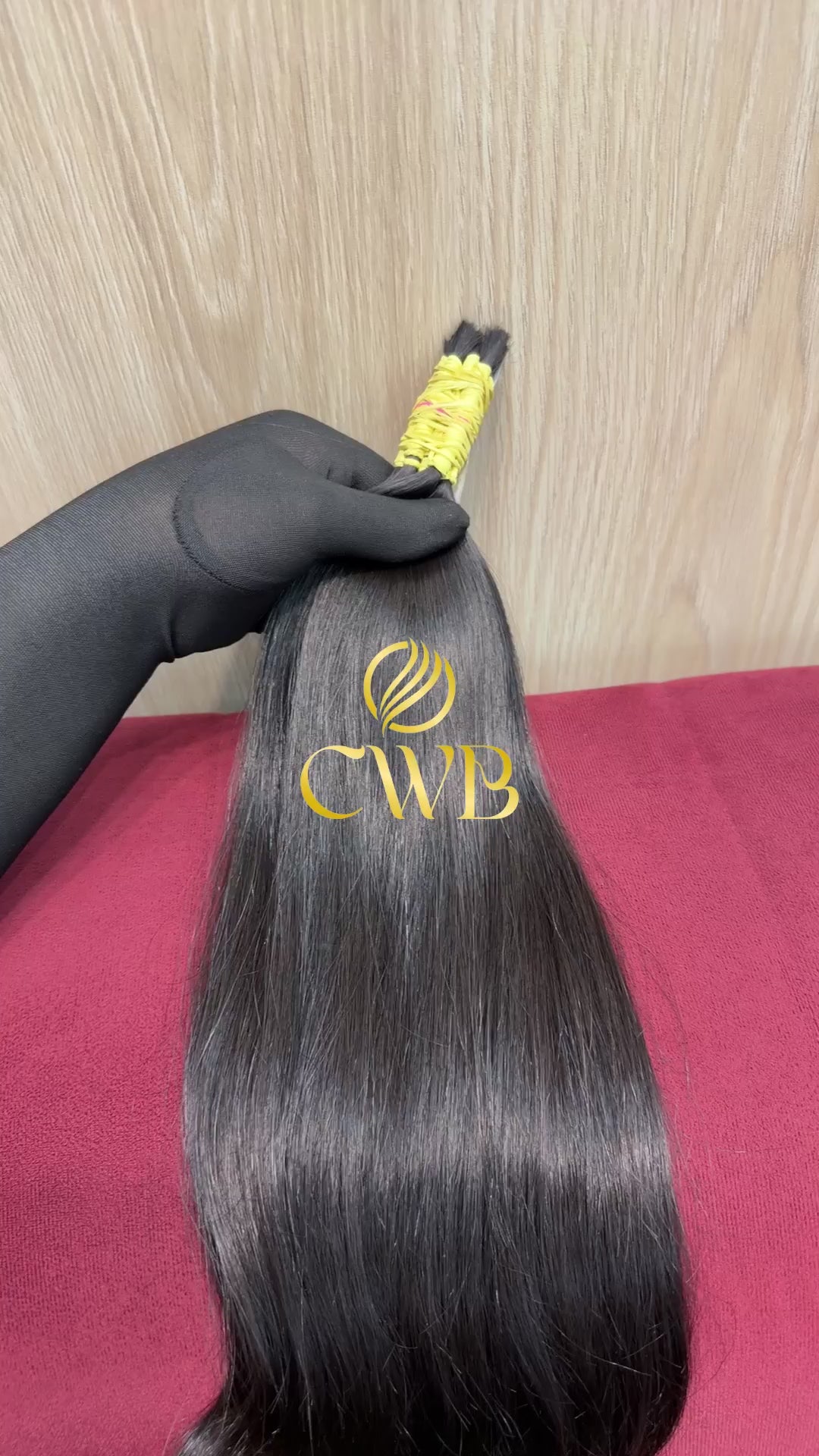 Cabelo Castanho Natural Escuro 48cm 91g Brasileiro do Sul