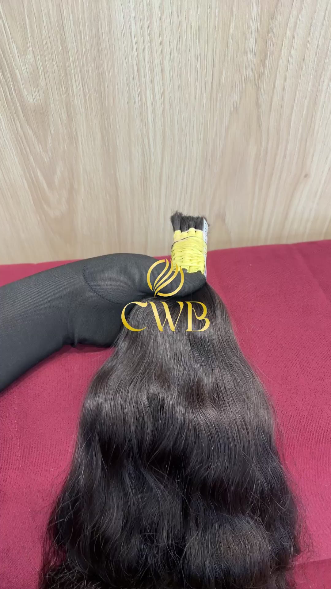 Cabelo Castanho Médio 56cm 156g Brasileiro do Sul