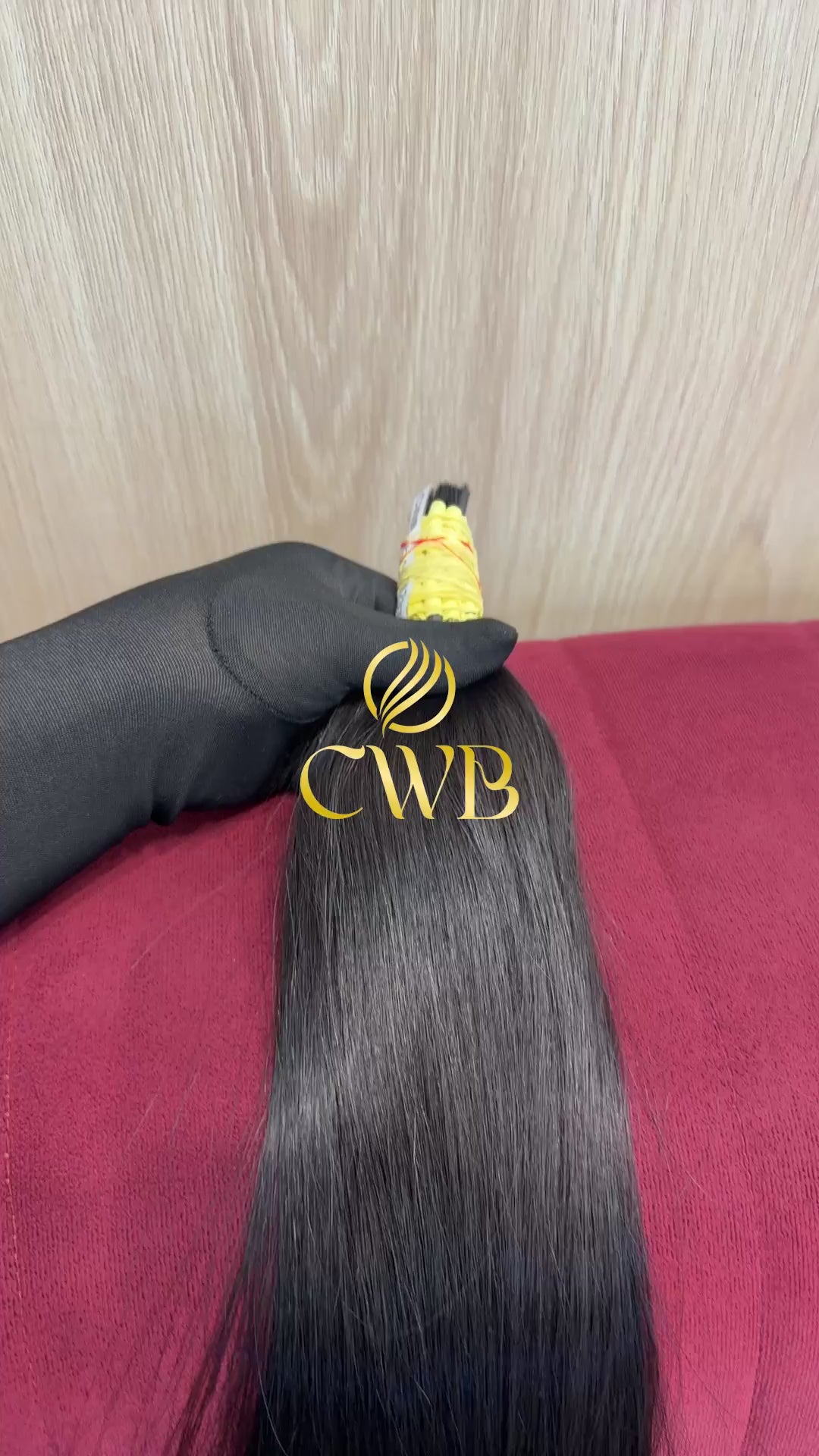 Cabelo Castanho Escuro Natural 55cm 112g Brasileiro do Sul