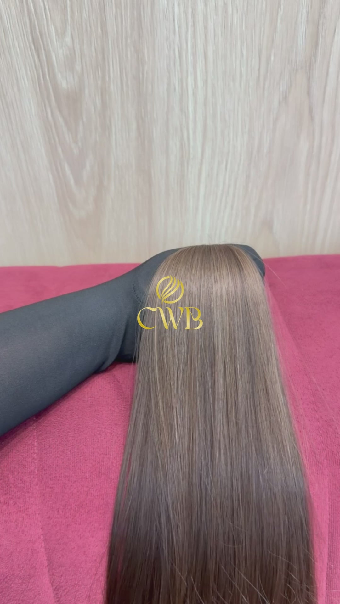 Cabelo Loiro Natural Escuro 50cm 64g Brasileiro do Sul