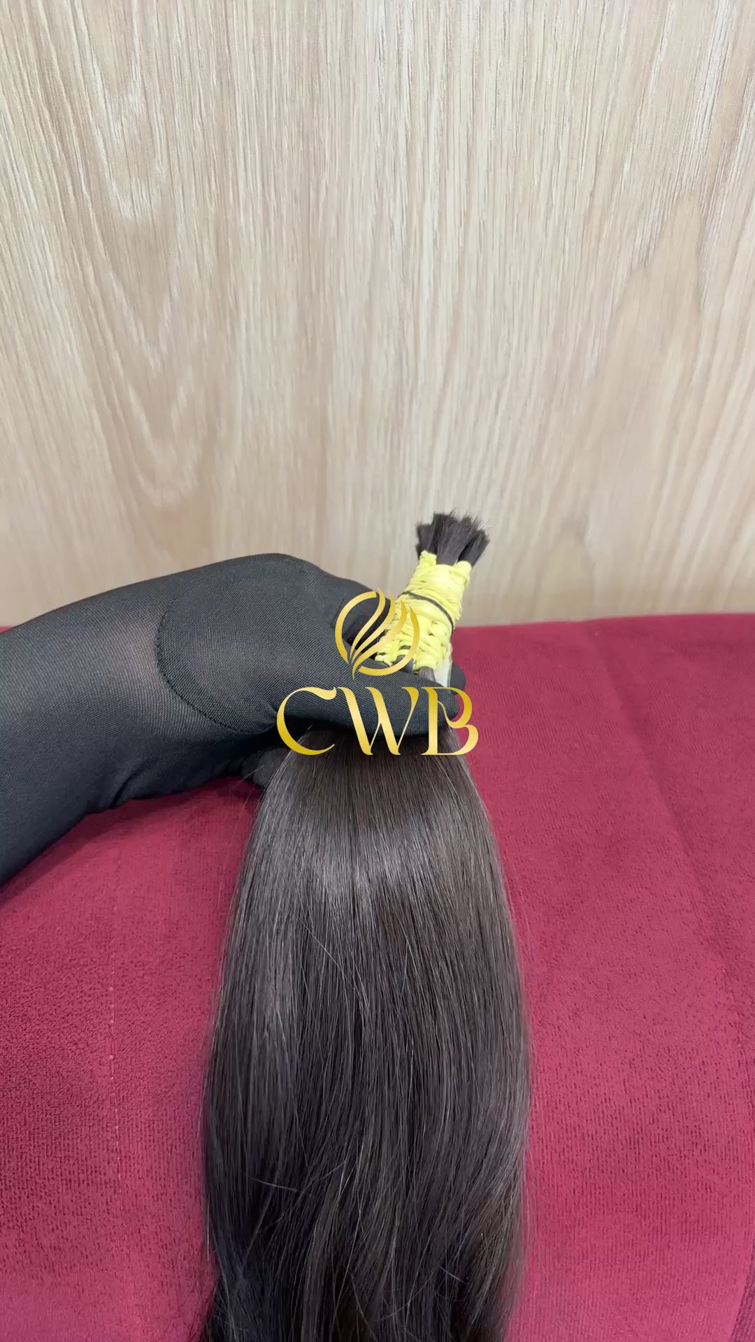 Cabelo Castanho Médio 46cm 70g Brasileiro do Sul