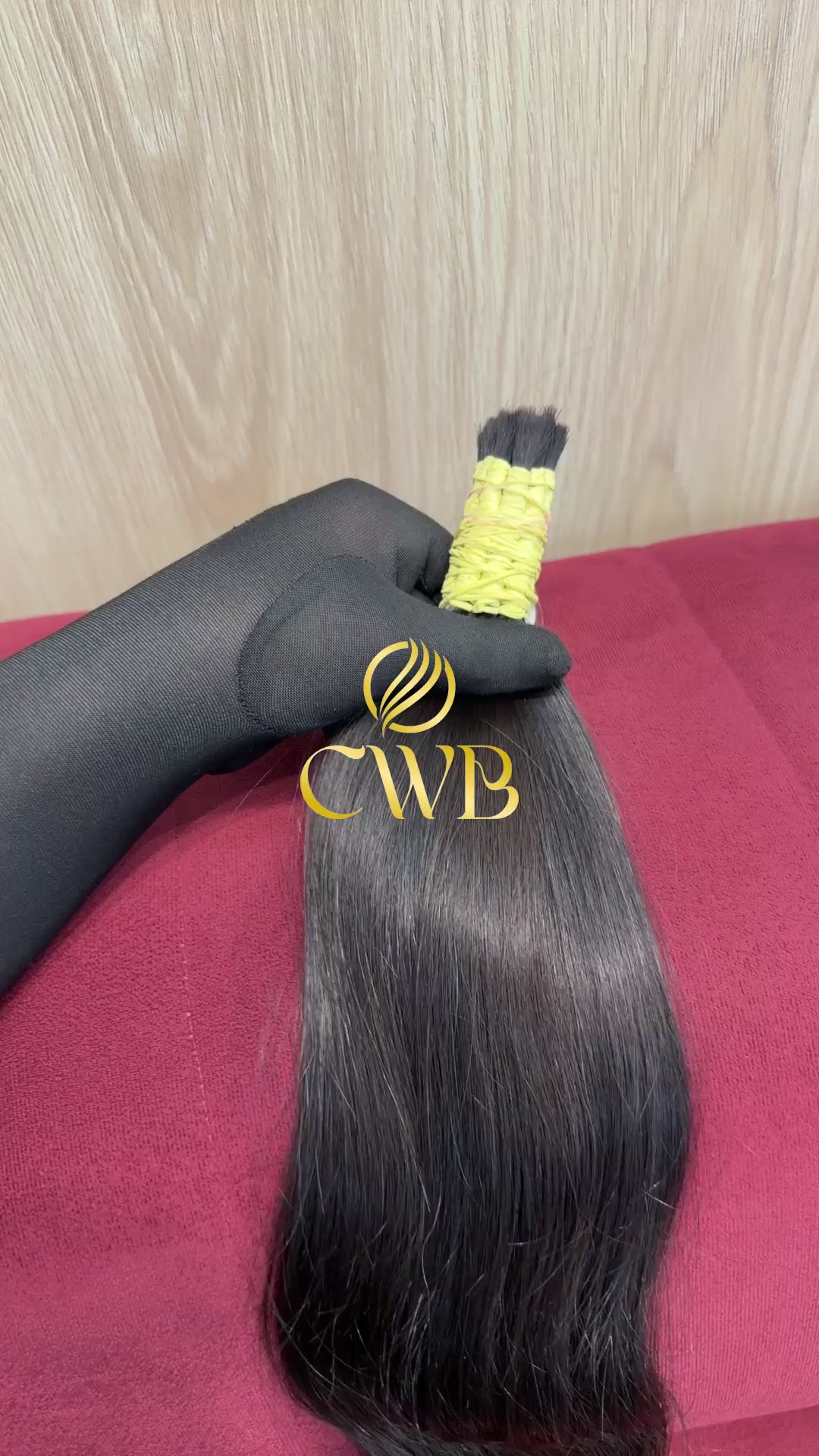 Cabelo Castanho Natural Escuro 41cm 105g Brasileiro do Sul