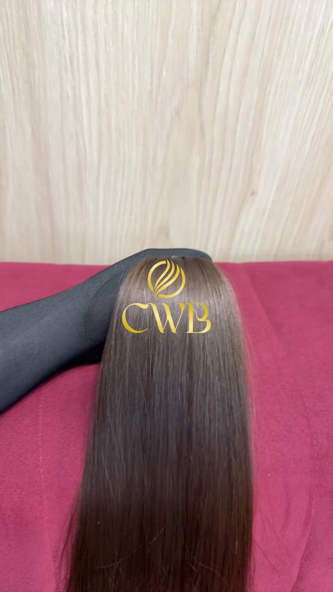Cabelo Loiro Natural Escuro 51cm 107g Brasileiro do Sul