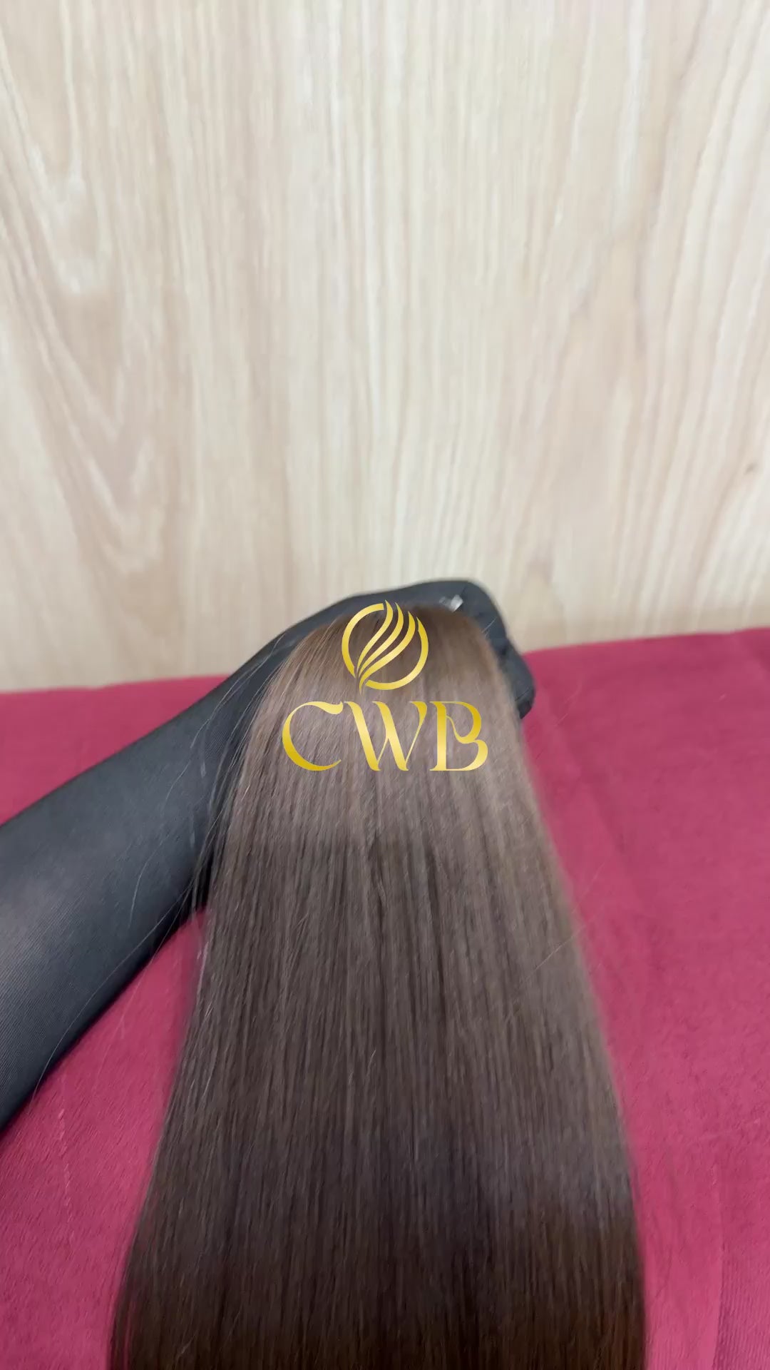Cabelo Loiro Natural Escuro 60cm 101g Brasileiro do Sul