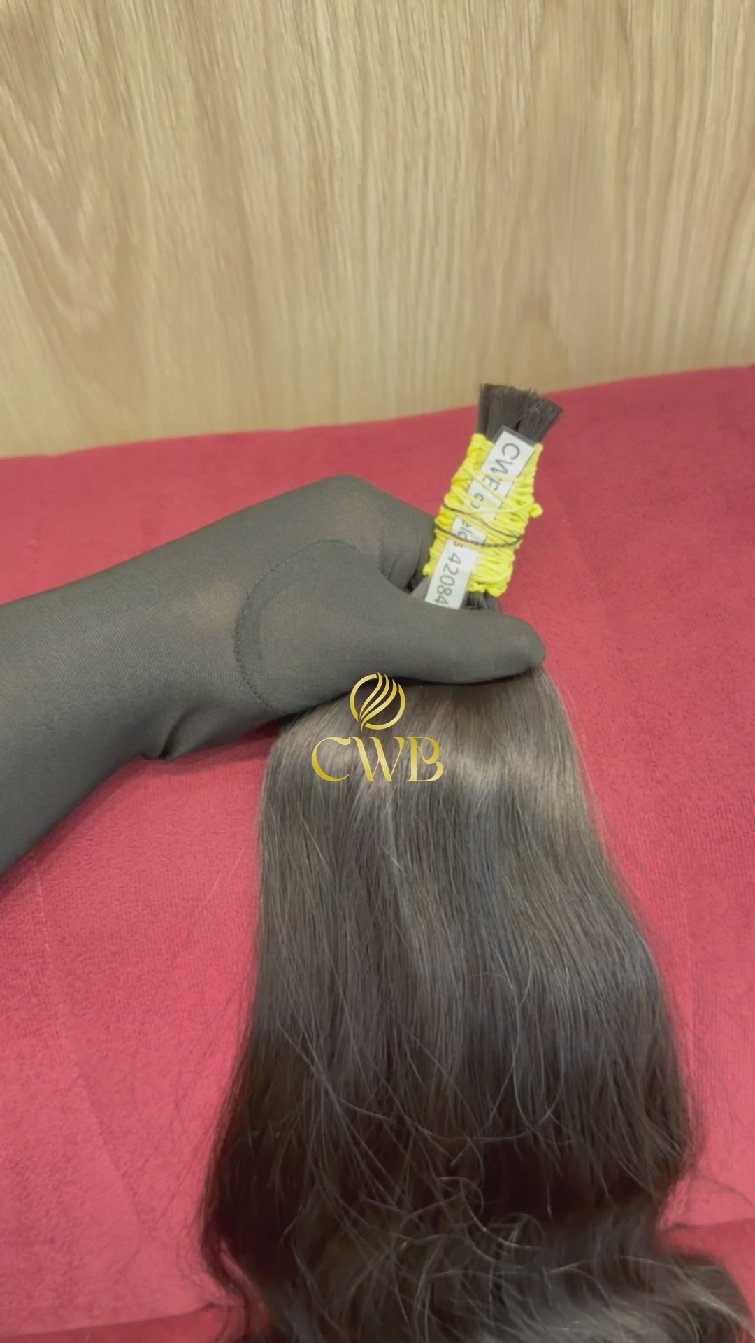 Cabelo Castanho Natural Médio 56cm 91g Brasileiro do Sul