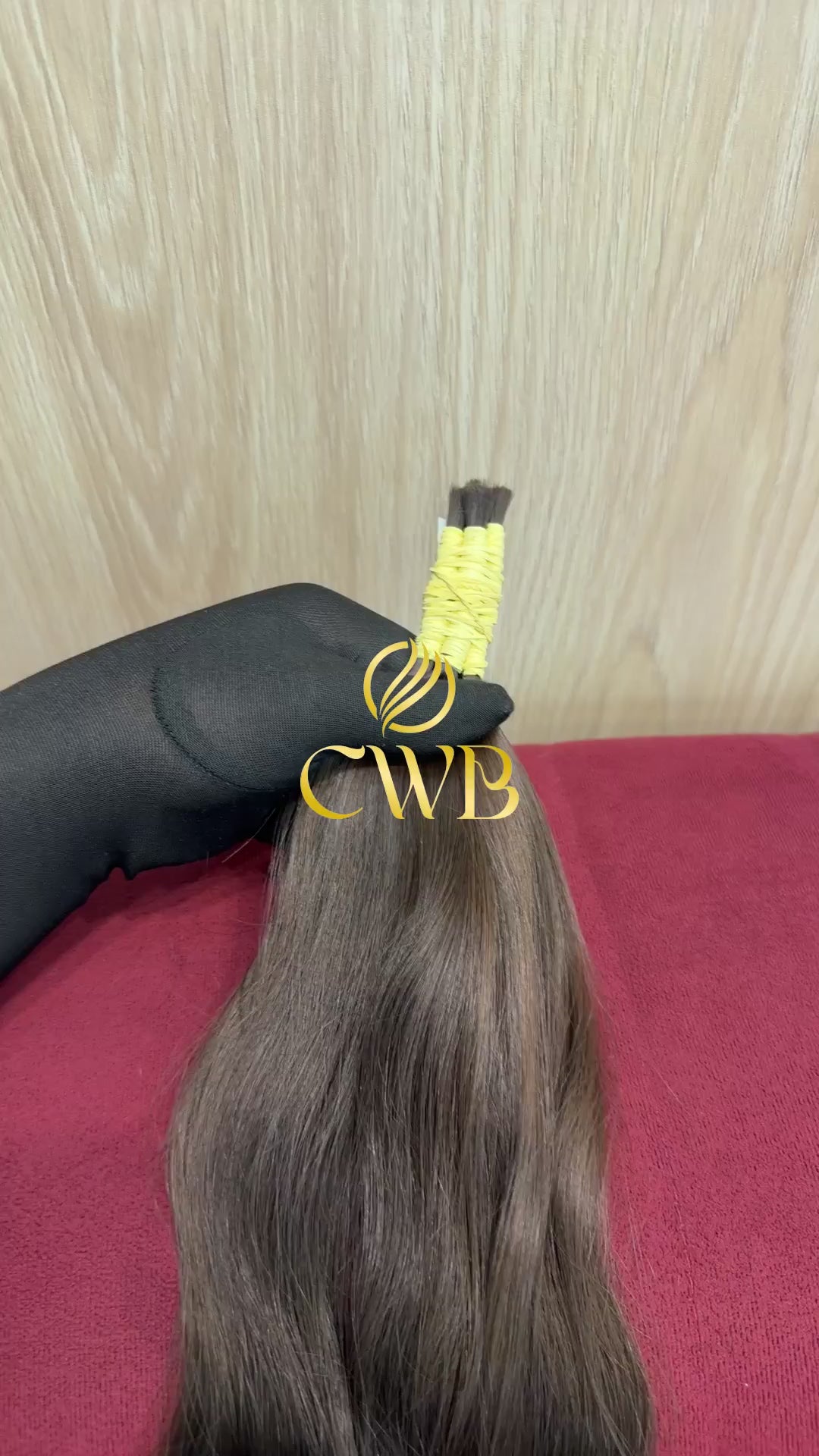 Cabelo Loiro Natural Escuro 40cm 44g Brasileiro do Sul