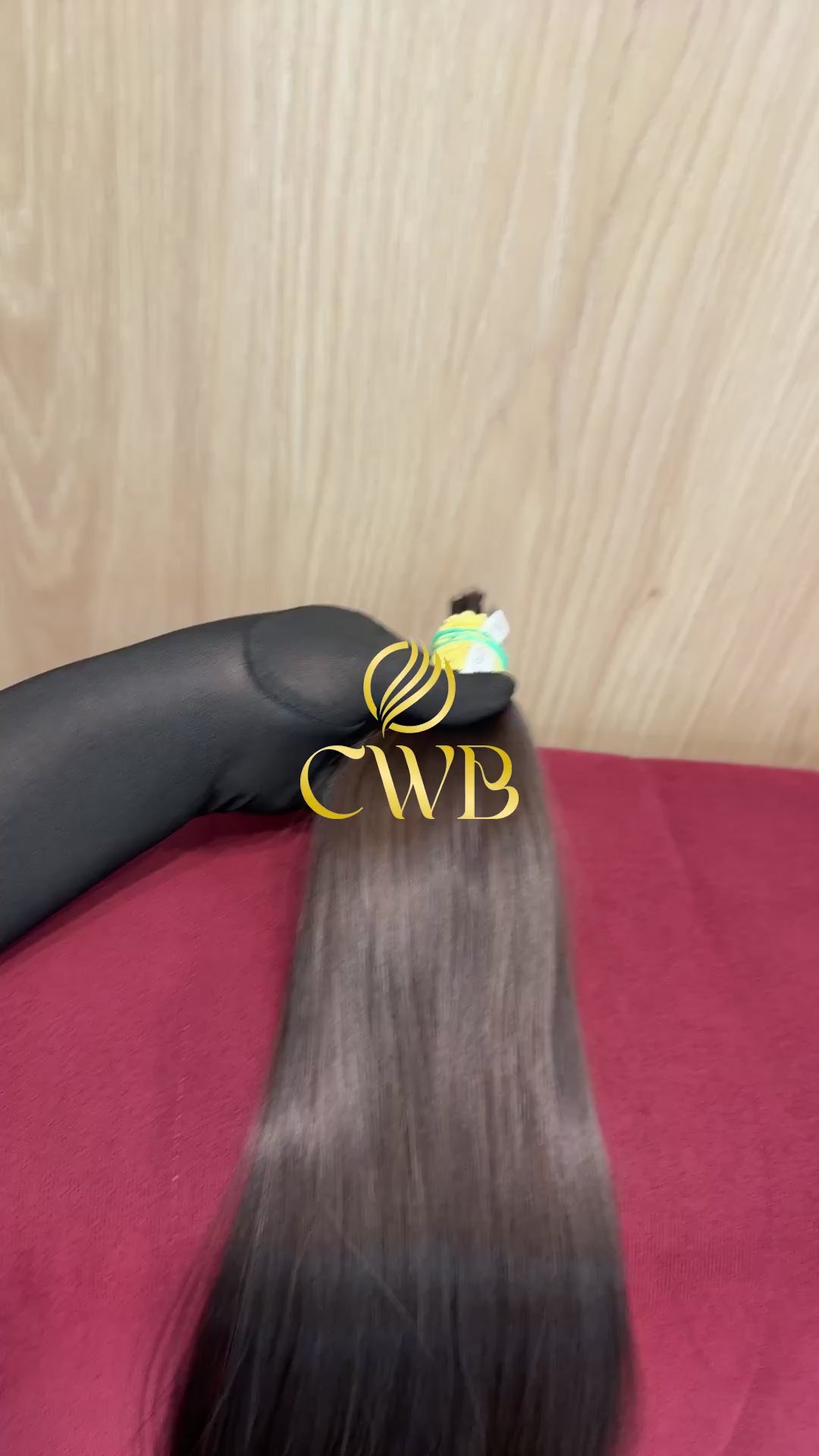 Cabelo Castanho Claro 70cm 118g Brasileiro do Sul