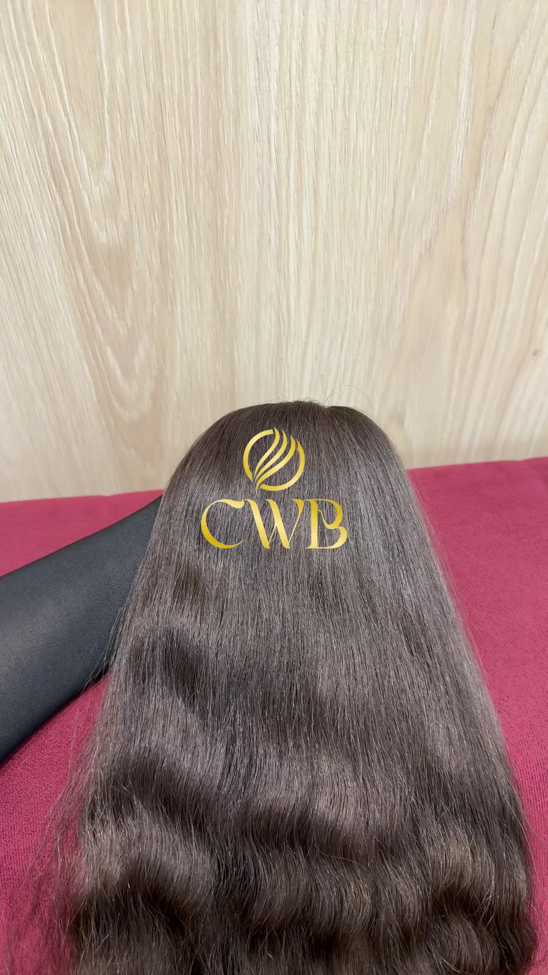 Cabelo Castanho Natural Claro 58cm 132g Brasileiro do Sul