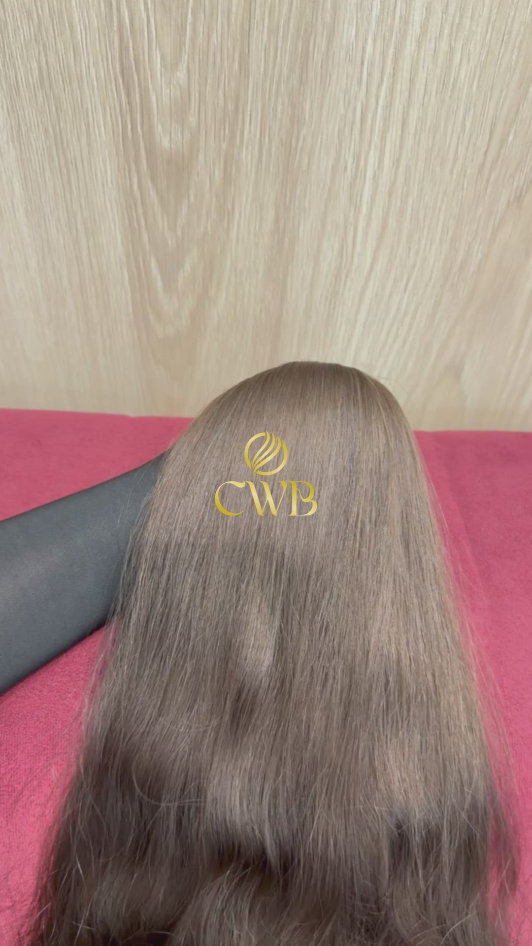 Cabelo Loiro Natural Escuro 60cm 208g Ondulado Brasileiro do Sul