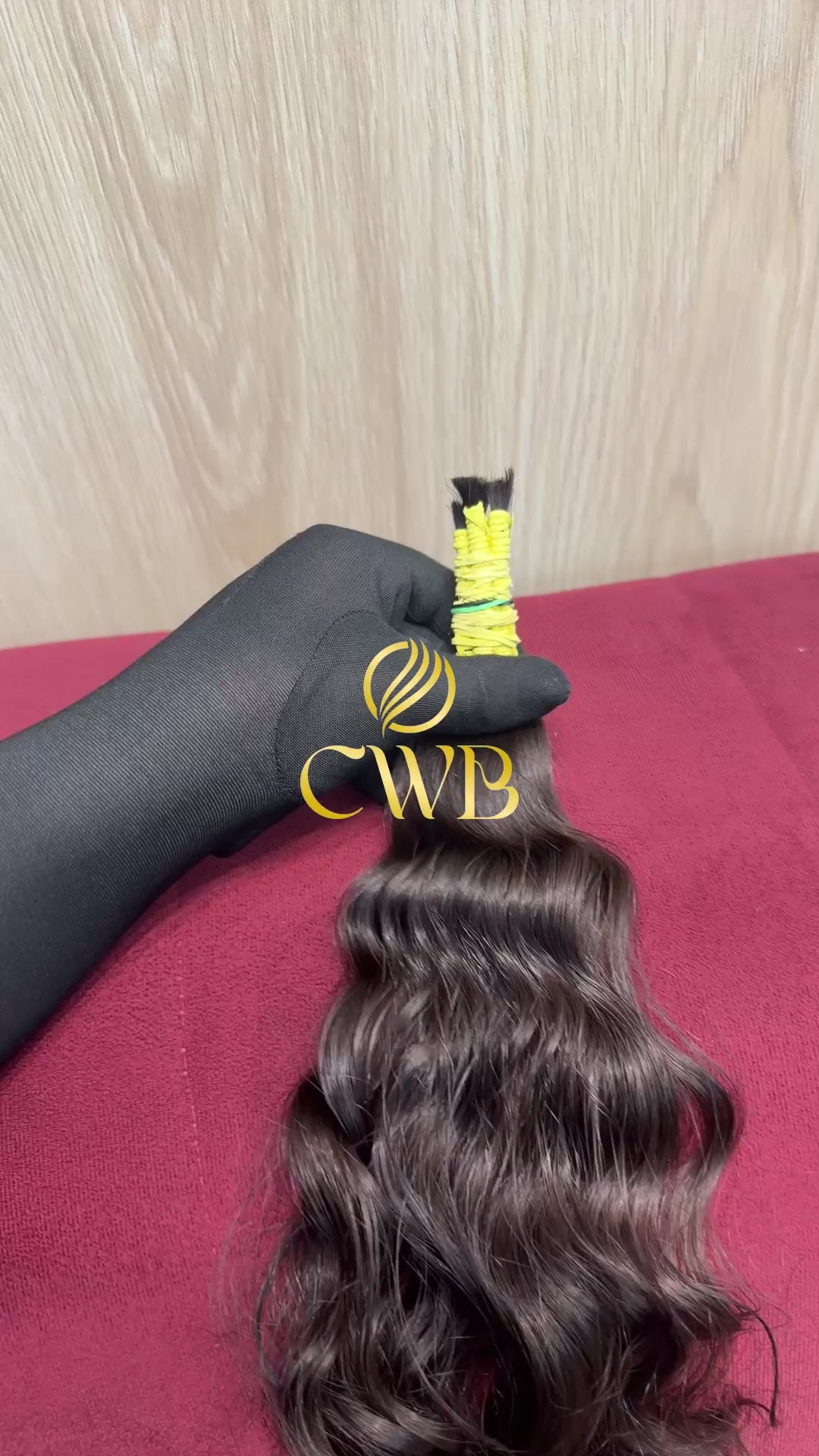 Cabelo Castanho Natural Claro 43cm 34g Brasileiro do Sul