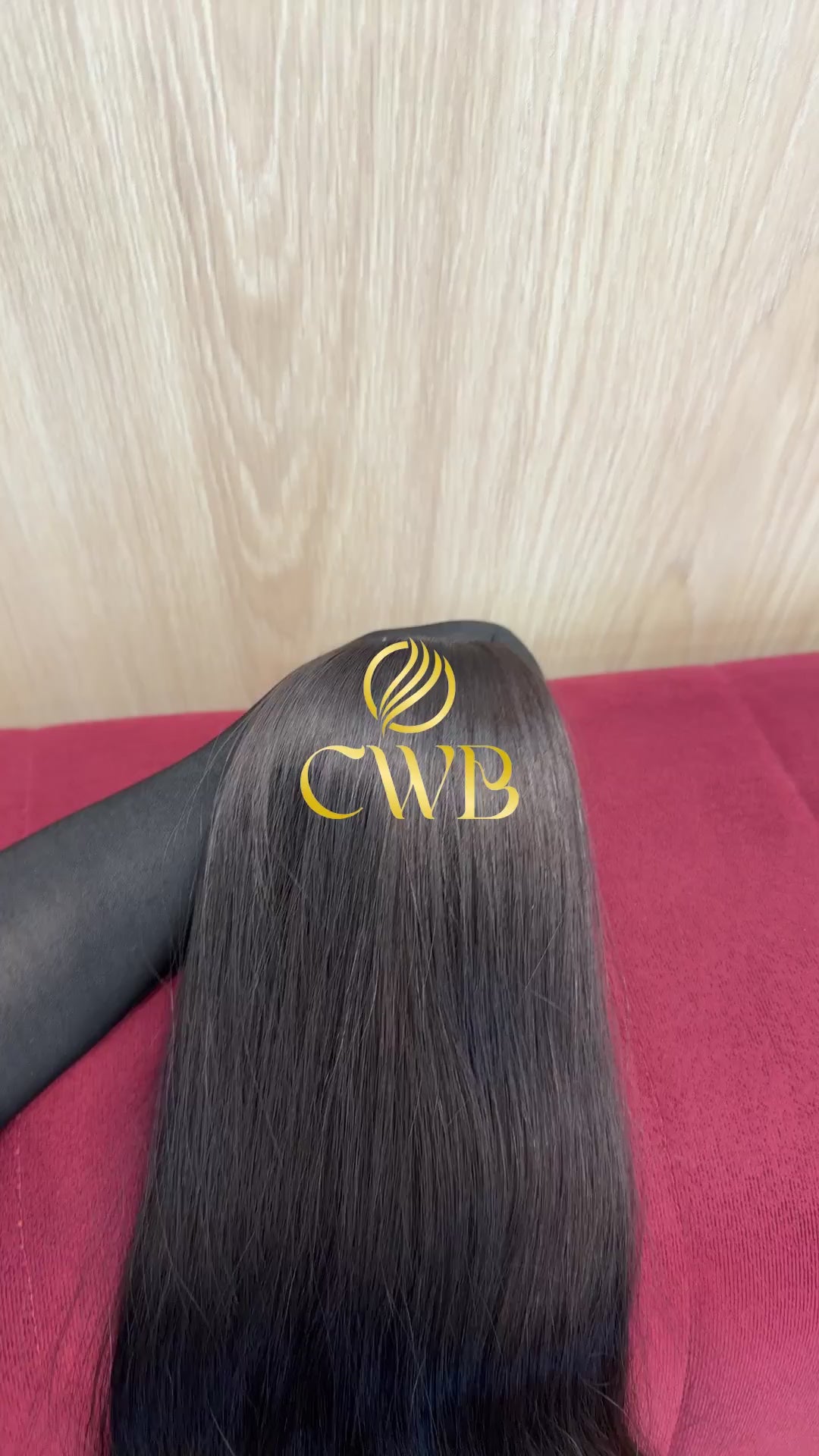 Cabelo Castanho Médio Natural 65cm 132g Brasileiro do Sul