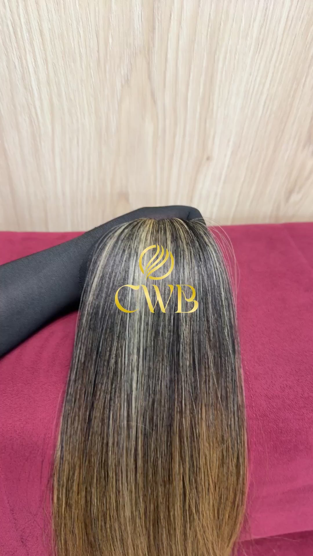Cabelo Loiro Descolorido Moreno Iluminado 64cm 151g Brasileiro do Sul