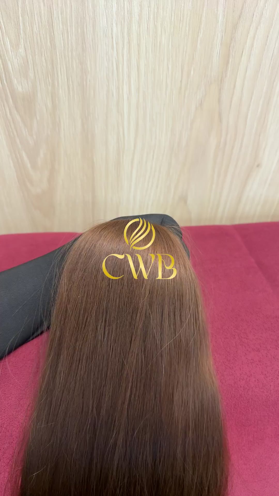 Cabelo Ruivo Natural Claro 60cm 147g Brasileiro do Sul