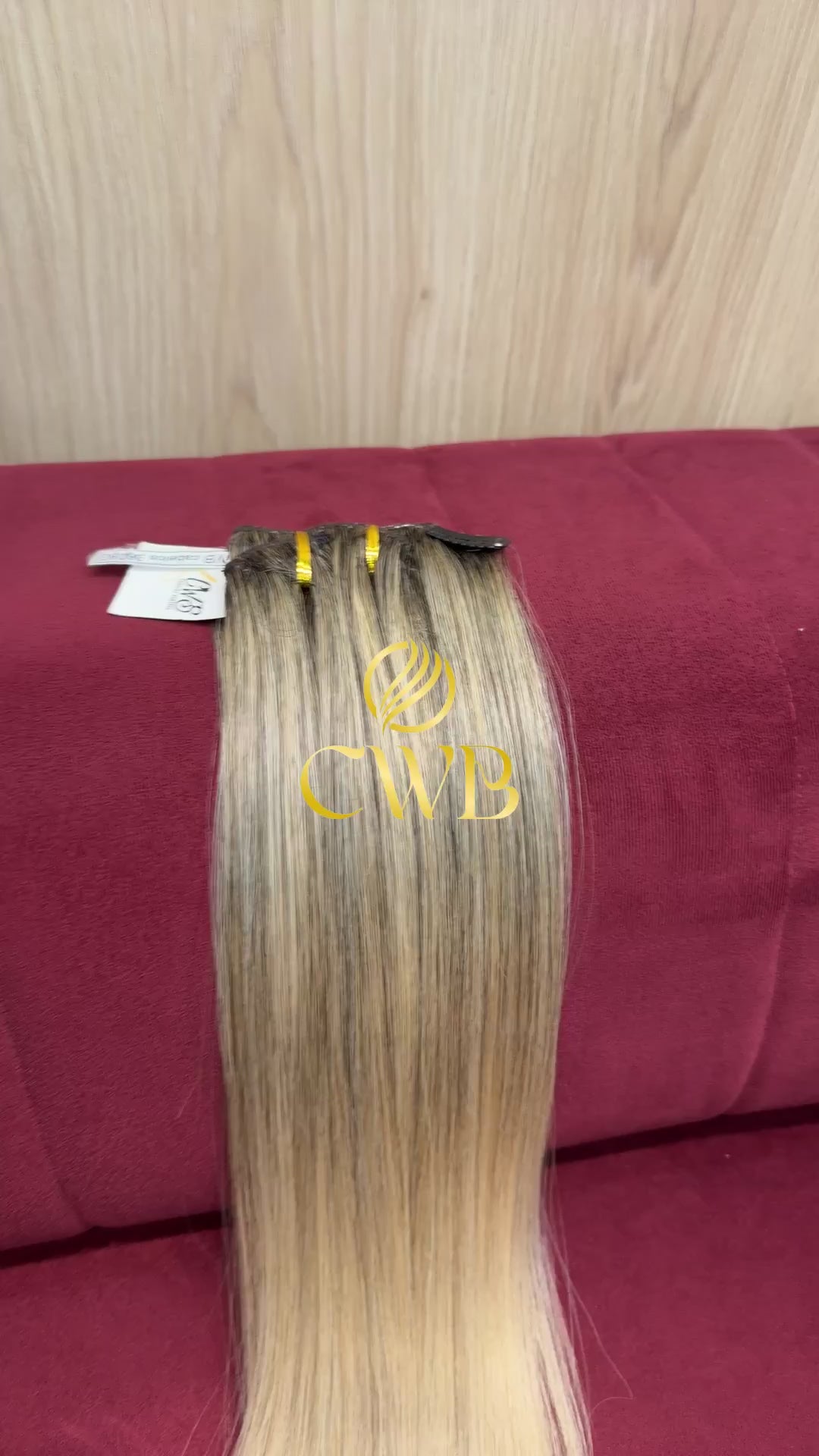Cabelo Loiro Descolorido 52cm 98g Brasileiro do Sul