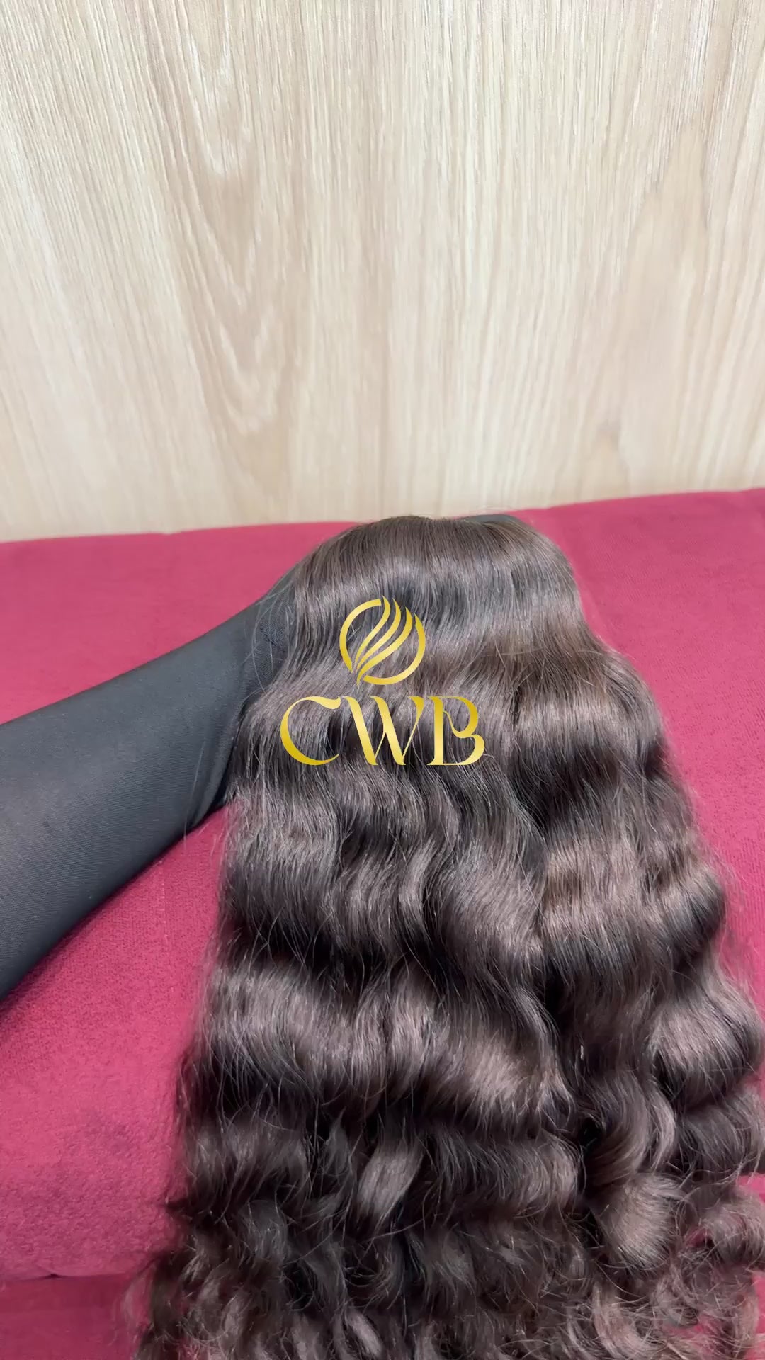 Cabelo Castanho Claro 52cm 144g Brasileiro do Sul