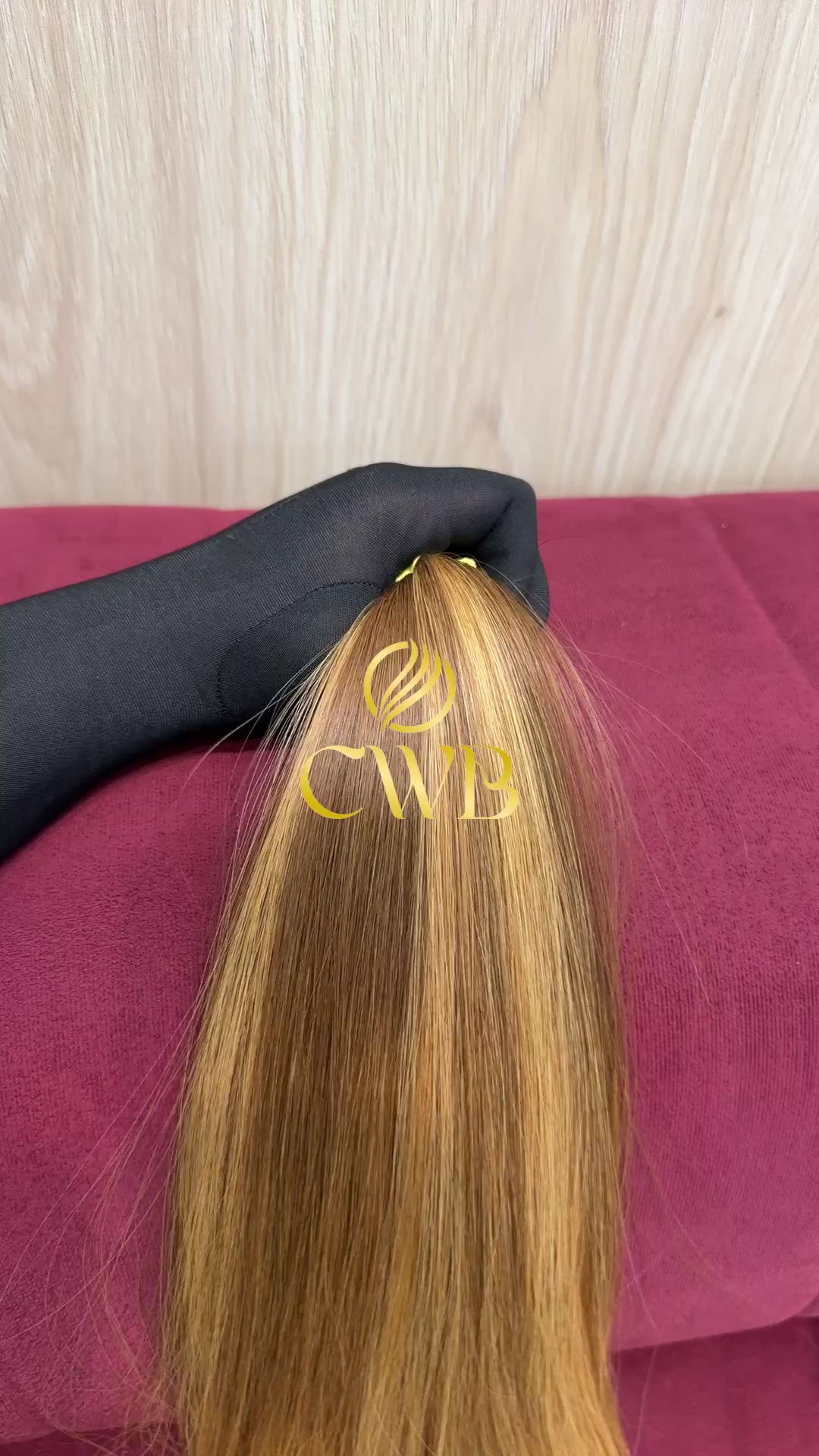 Cabelo Loiro Descolorido Moreno Iluminado 55cm 127g Brasileiro do Sul