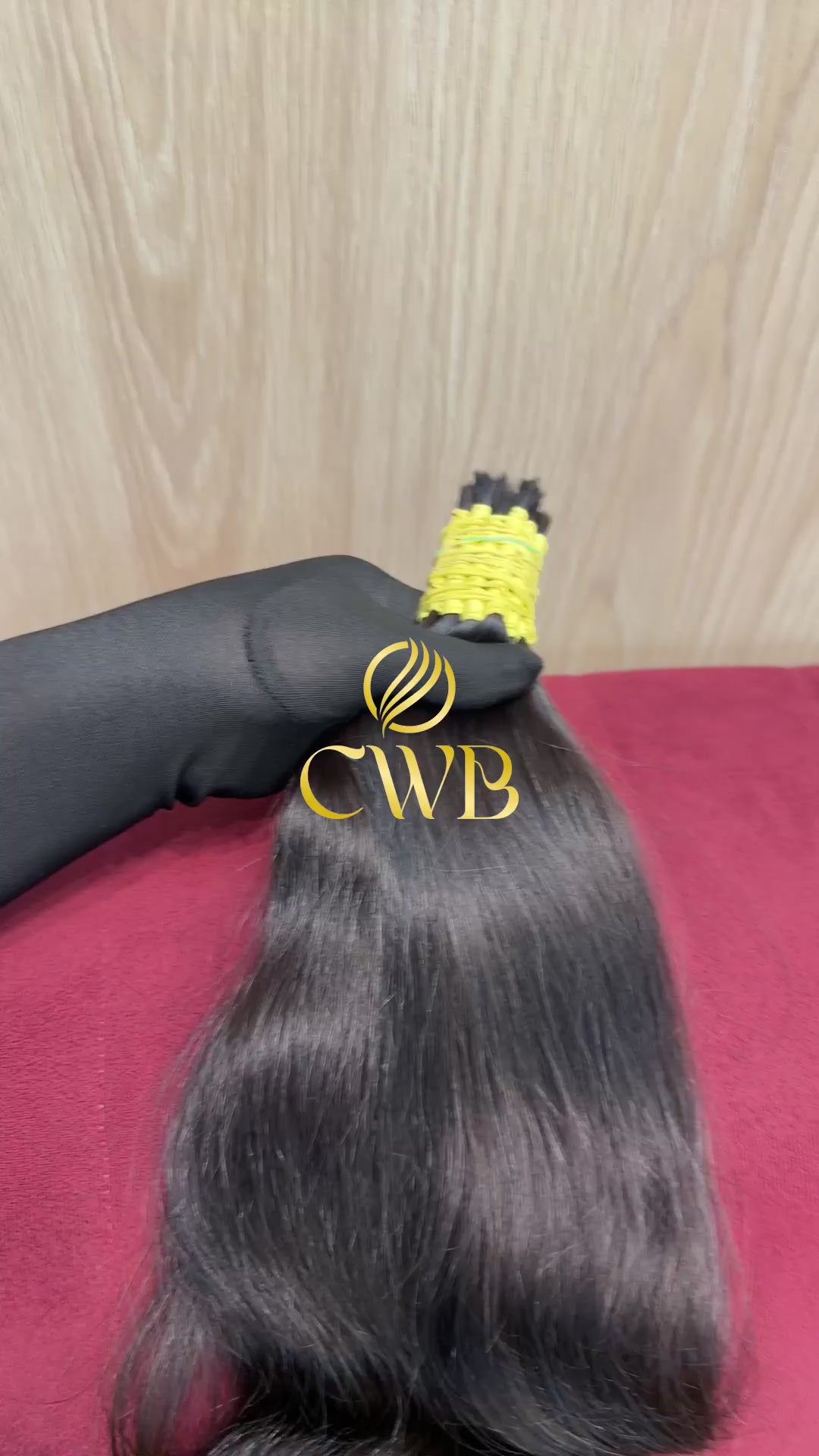 Cabelo Castanho Natural Médio 43cm 166g Brasileiro do Sul