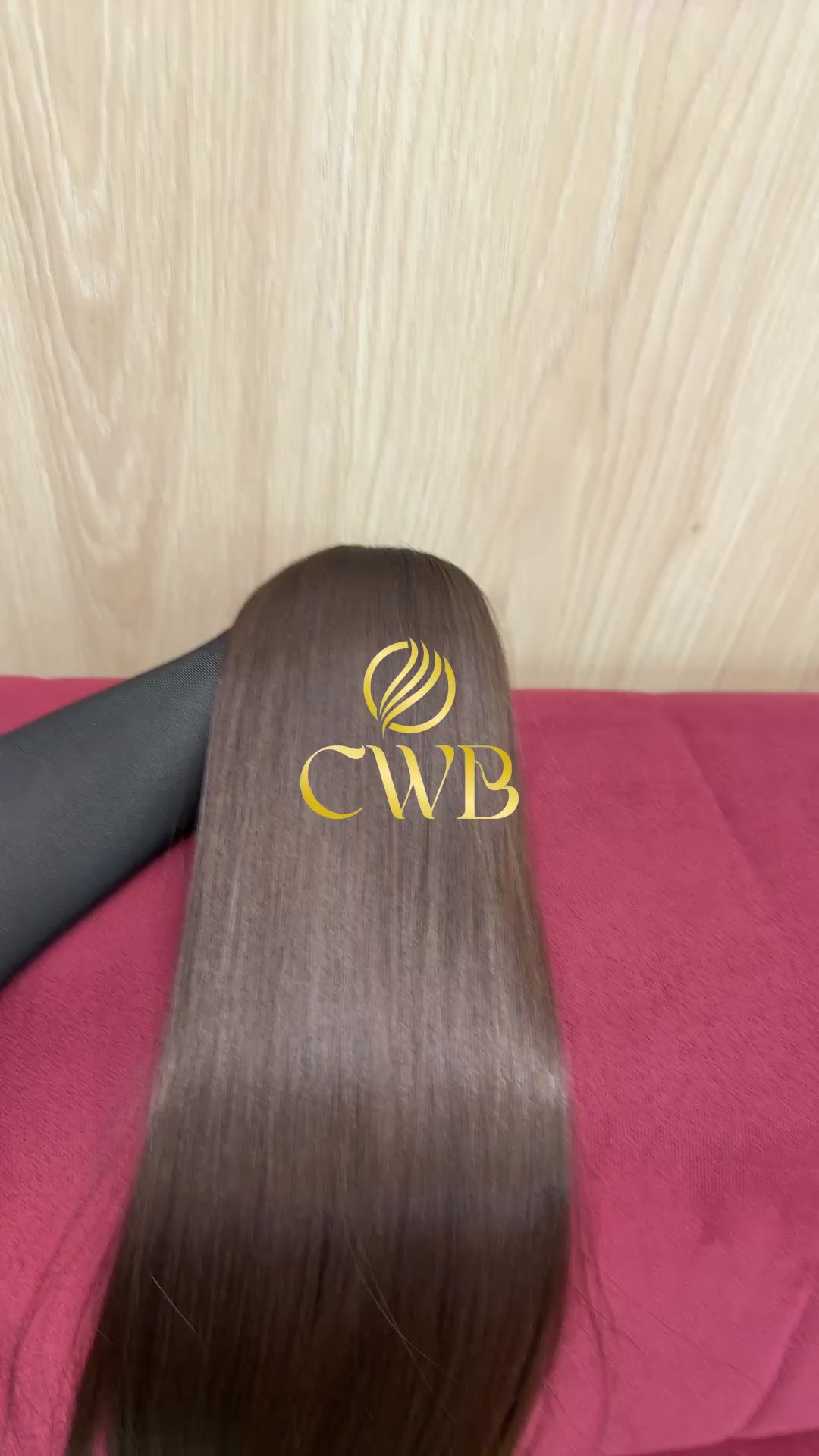Cabelo Castanho Natural Claro 71cm 134g Brasileiro do Sul