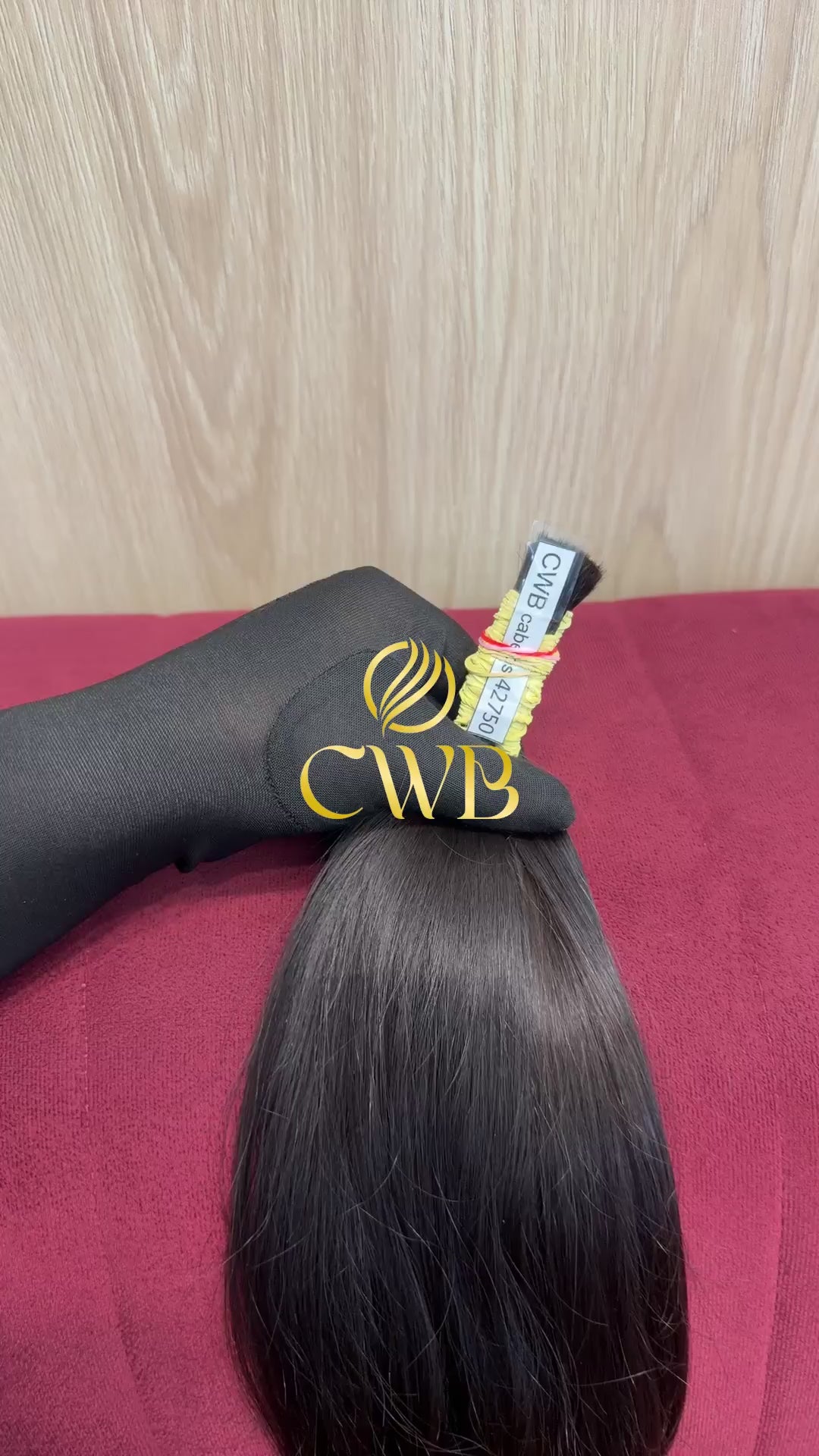 Cabelo Castanho Médio 39cm 54g Brasileiro do Sul