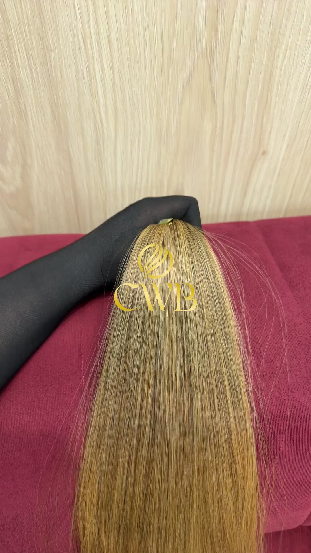 Cabelo Loiro Descolorido Moreno Iluminado 67cm 138g Brasileiro do Sul