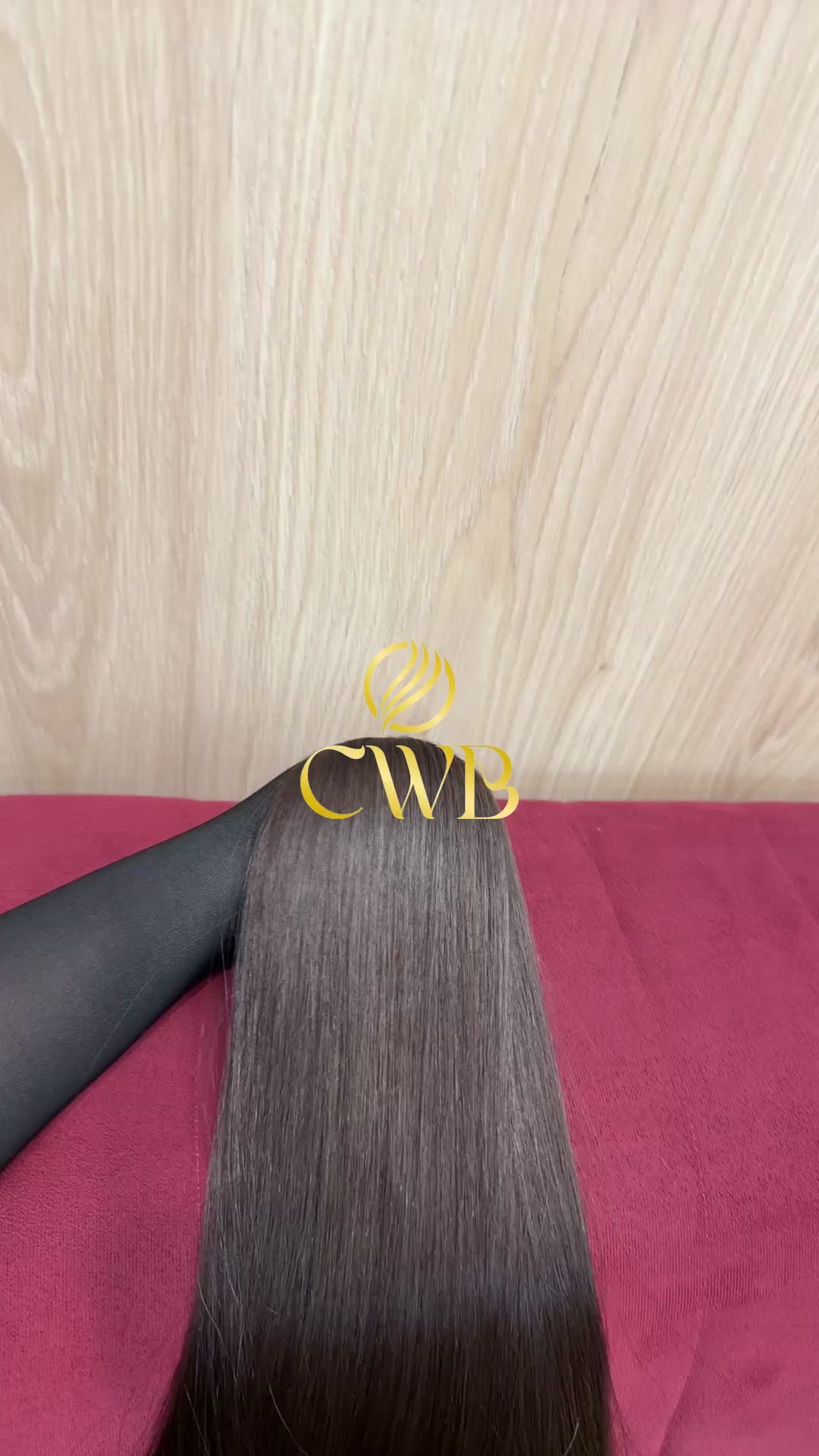 Cabelo Castanho Natural Claro 76cm 282g Brasileiro do Sul