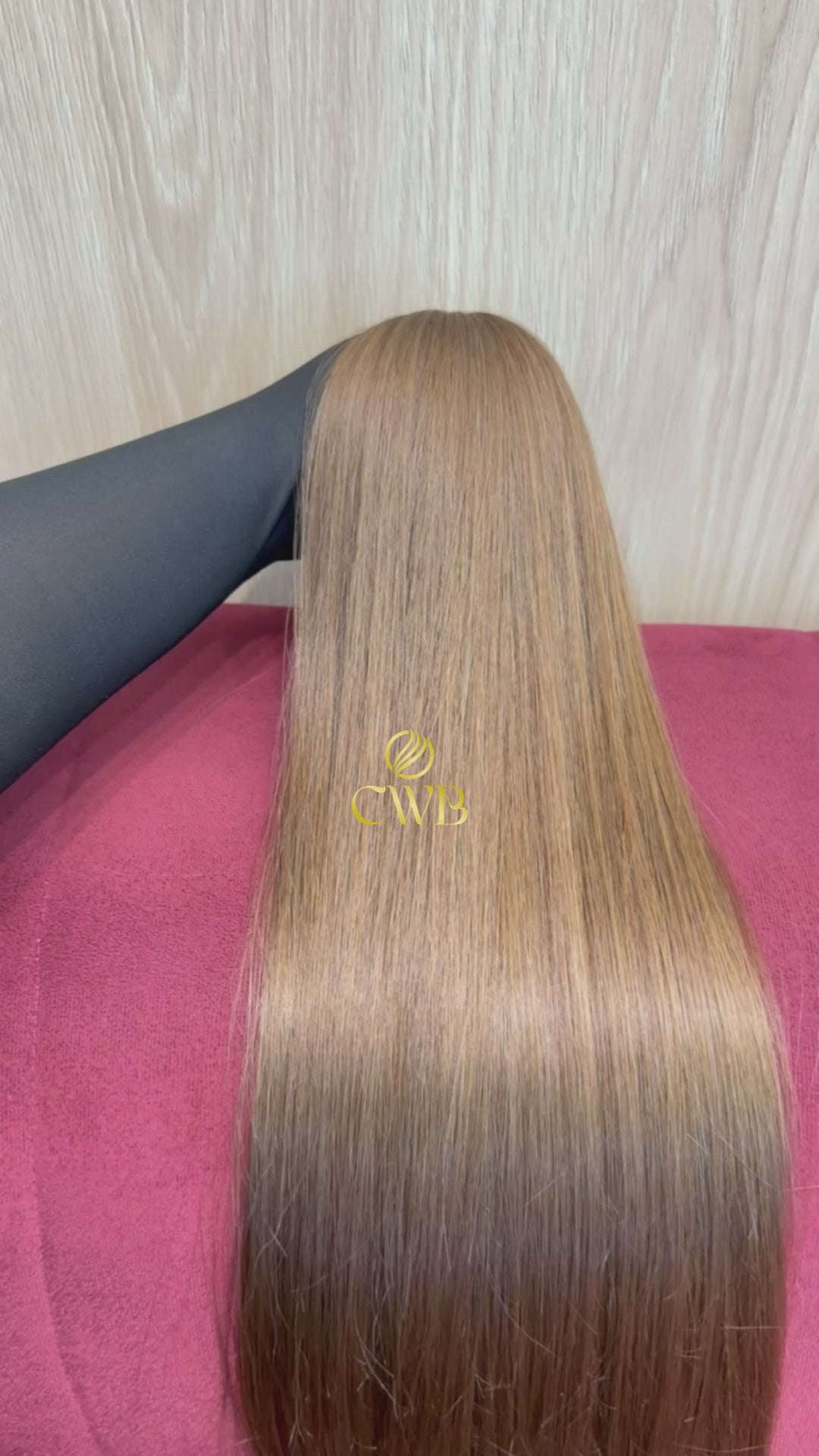Cabelo Loiro Natural Médio 77cm 240g Brasileiro do Sul