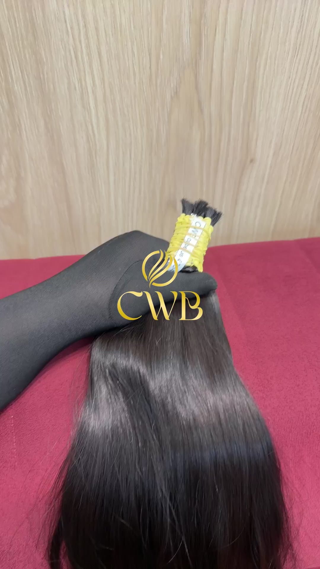 Cabelo Castanho Natural Médio 54cm 150g Brasileiro do Sul