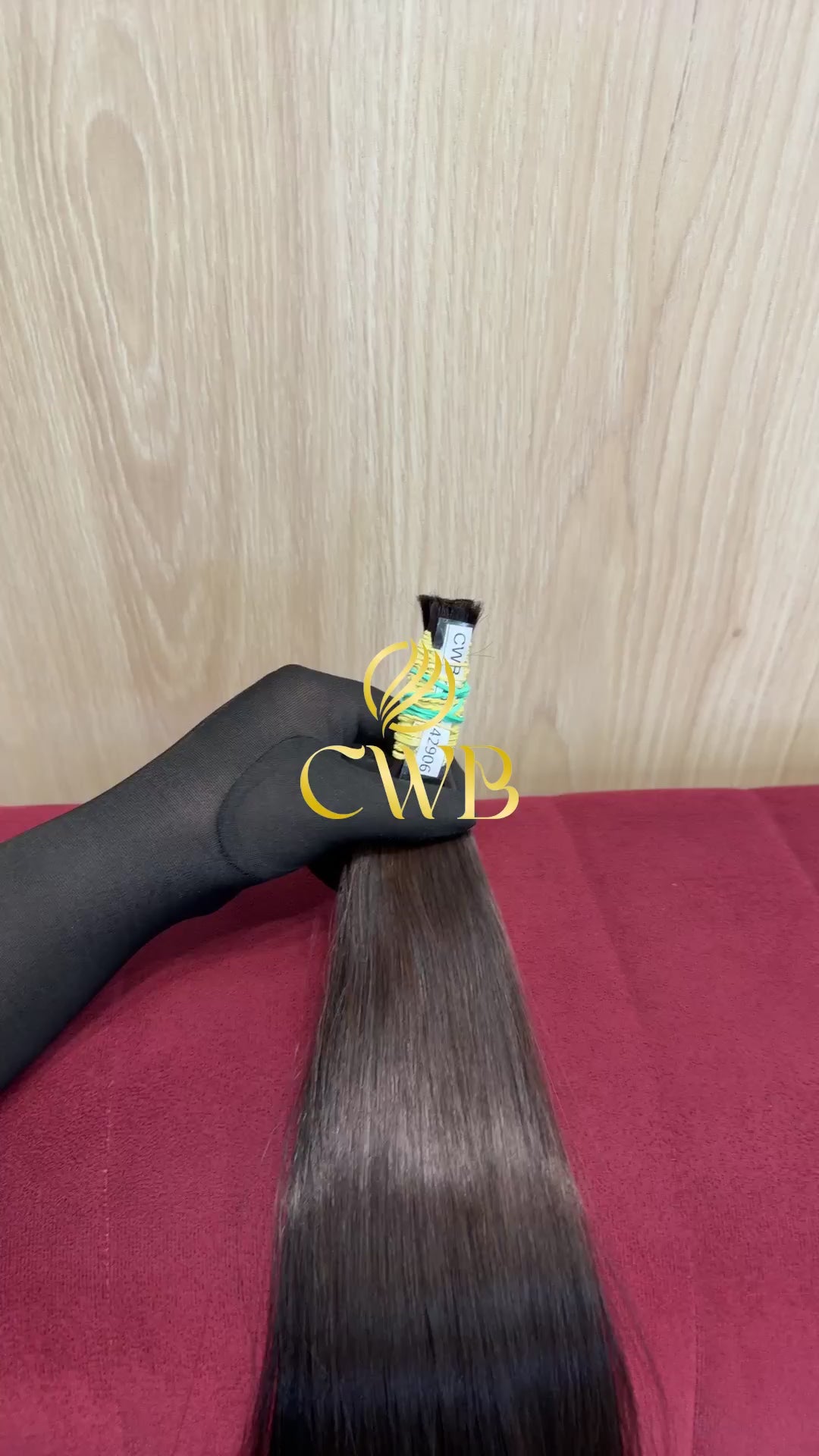 Cabelo Castanho Claro 78cm 98g Brasileiro do Sul