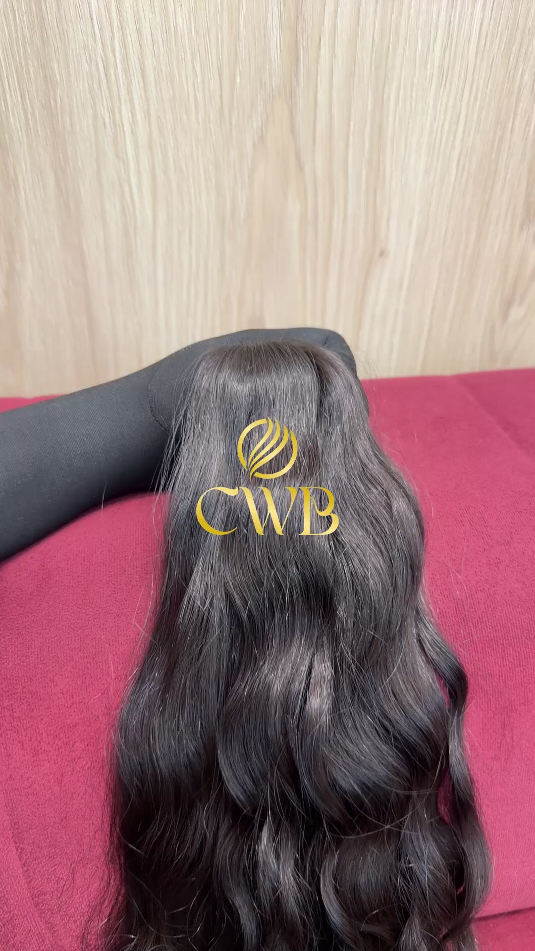 Cabelo Castanho Natural Médio 59cm 136g Brasileiro do Sul