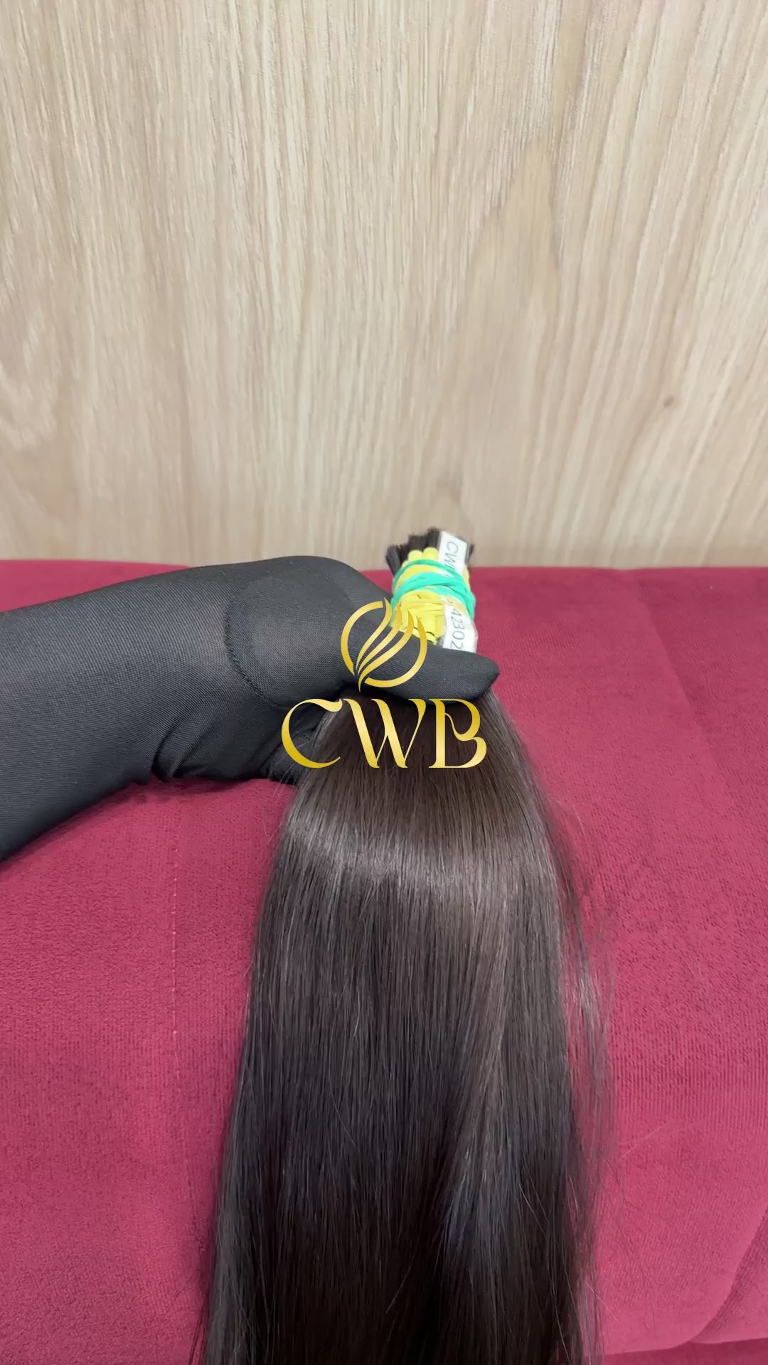 Cabelo Castanho Natural Claro 76cm 192g Brasileiro do Sul