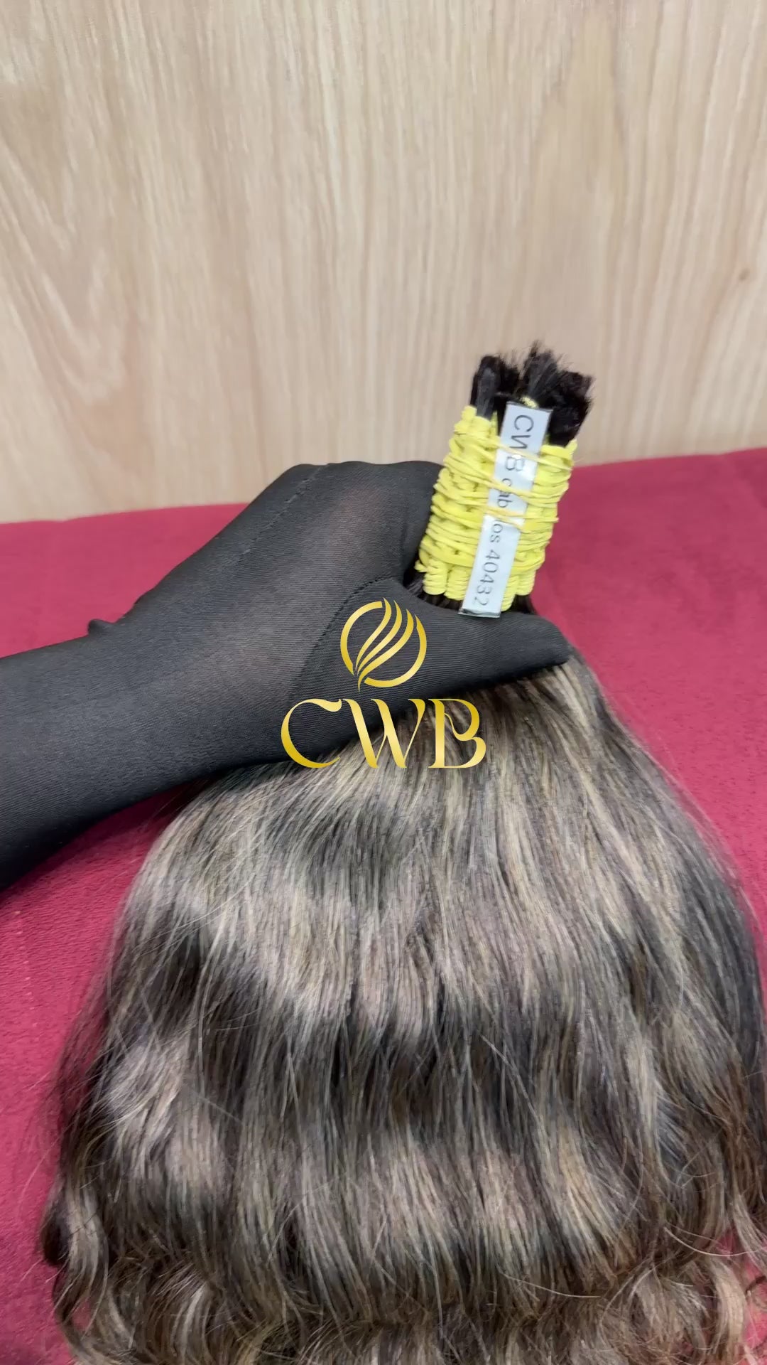 Cabelo Loiro Descolorido 42cm 162g Brasileiro do Sul