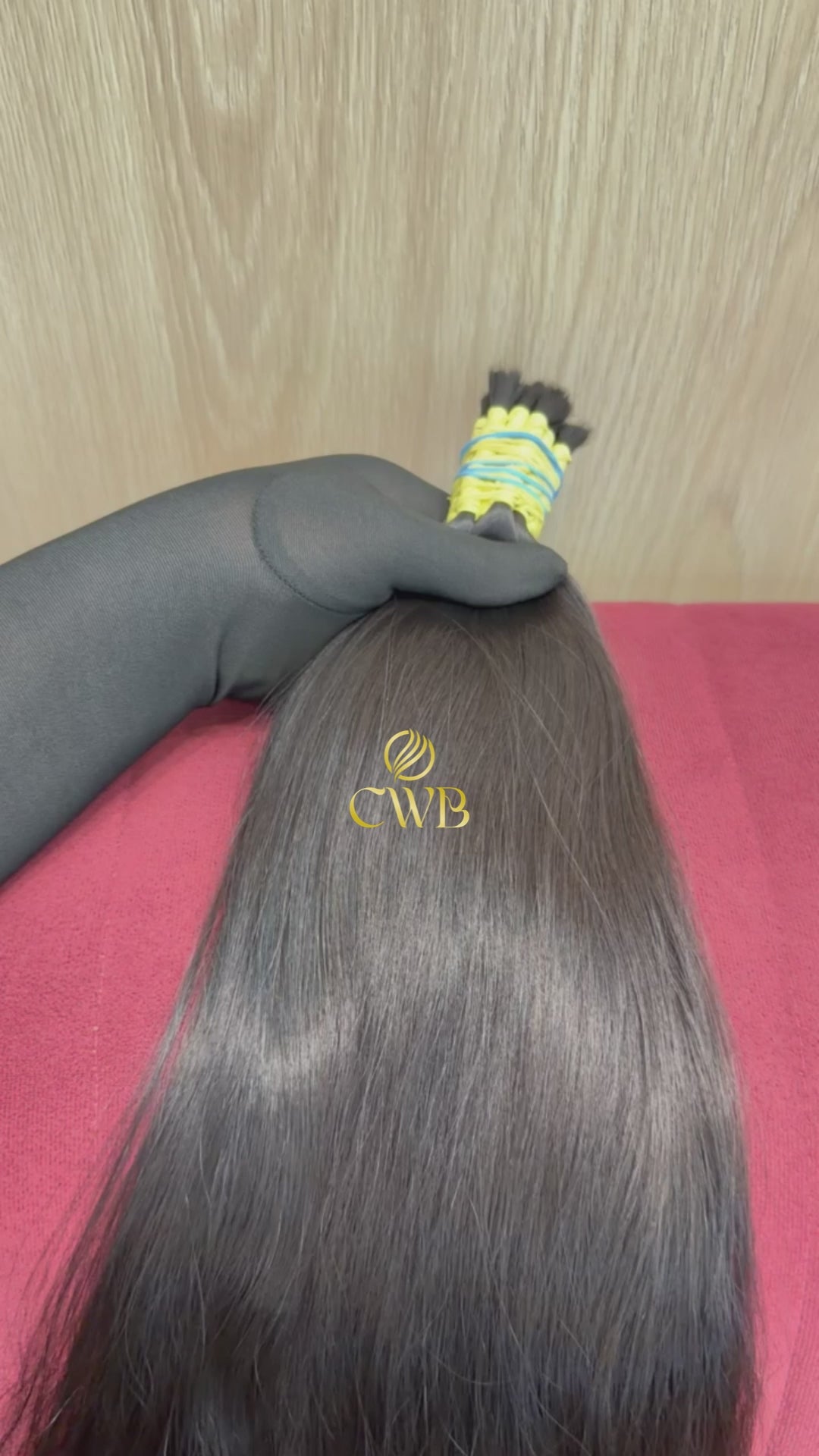 Cabelo Castanho Natural Médio 67cm 253g Brasileiro do Sul