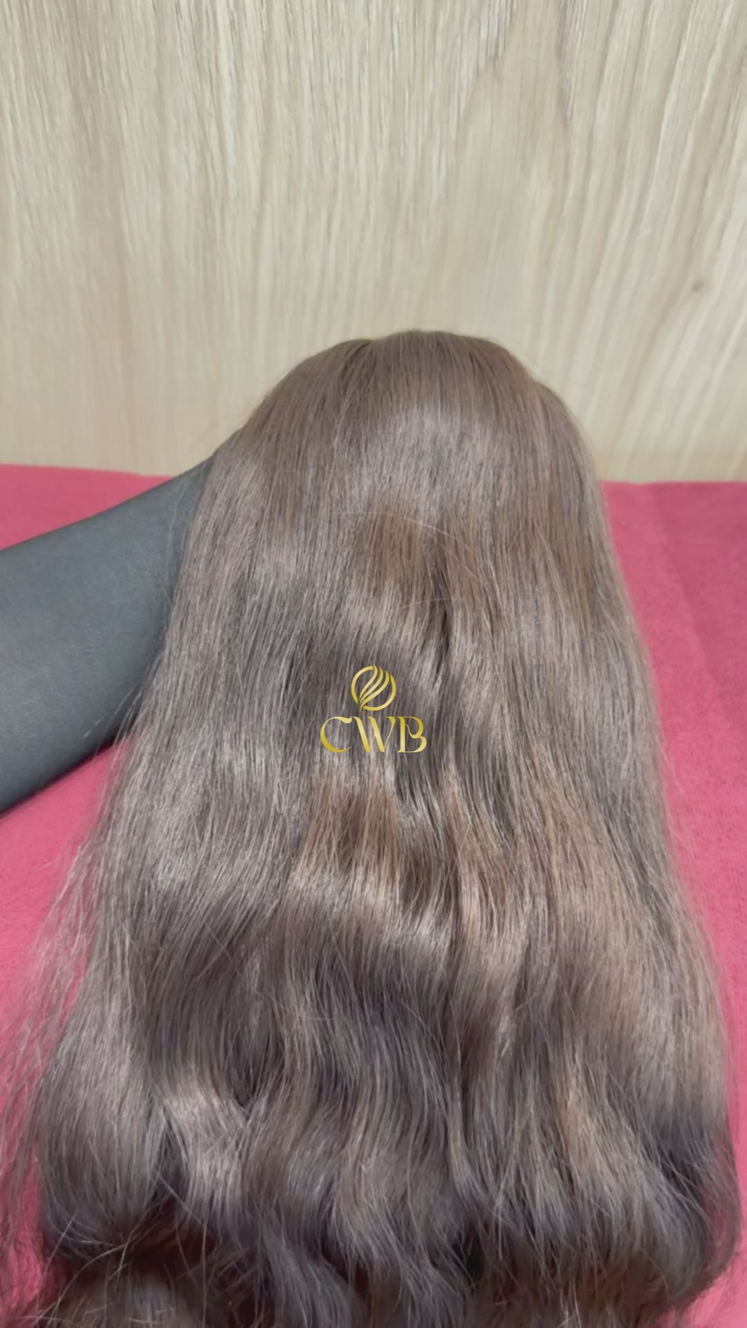 Cabelo Castanho Natural Claro 65cm 135g Brasileiro do Sul