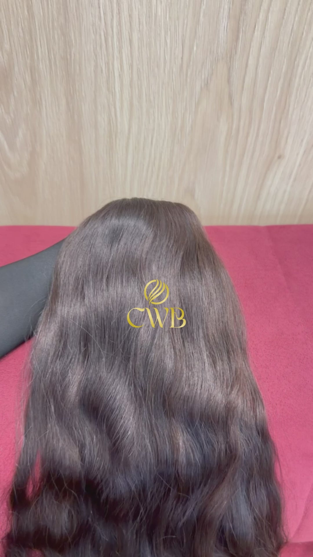 Cabelo Castanho Natural Médio 65cm 229g Brasileiro do Sul