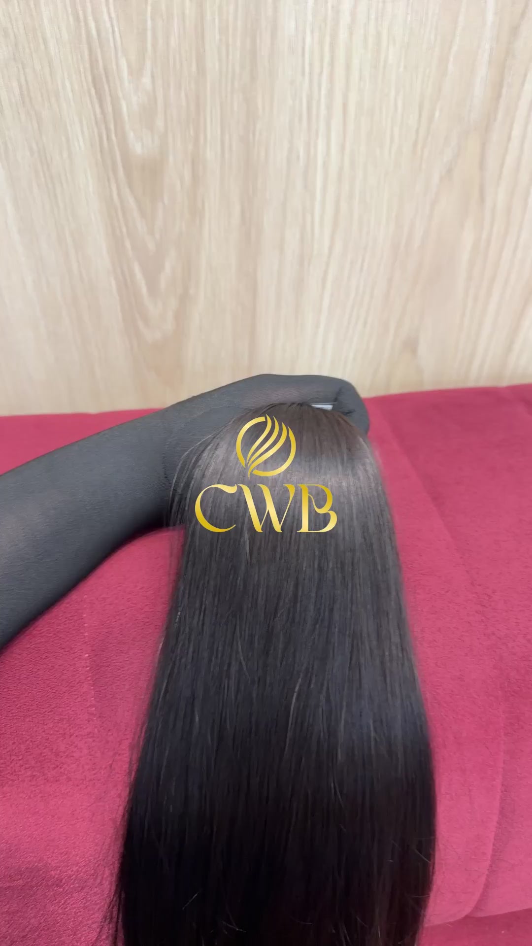 Cabelo Castanho Escuro 57cm 187g Brasileiro do Sul