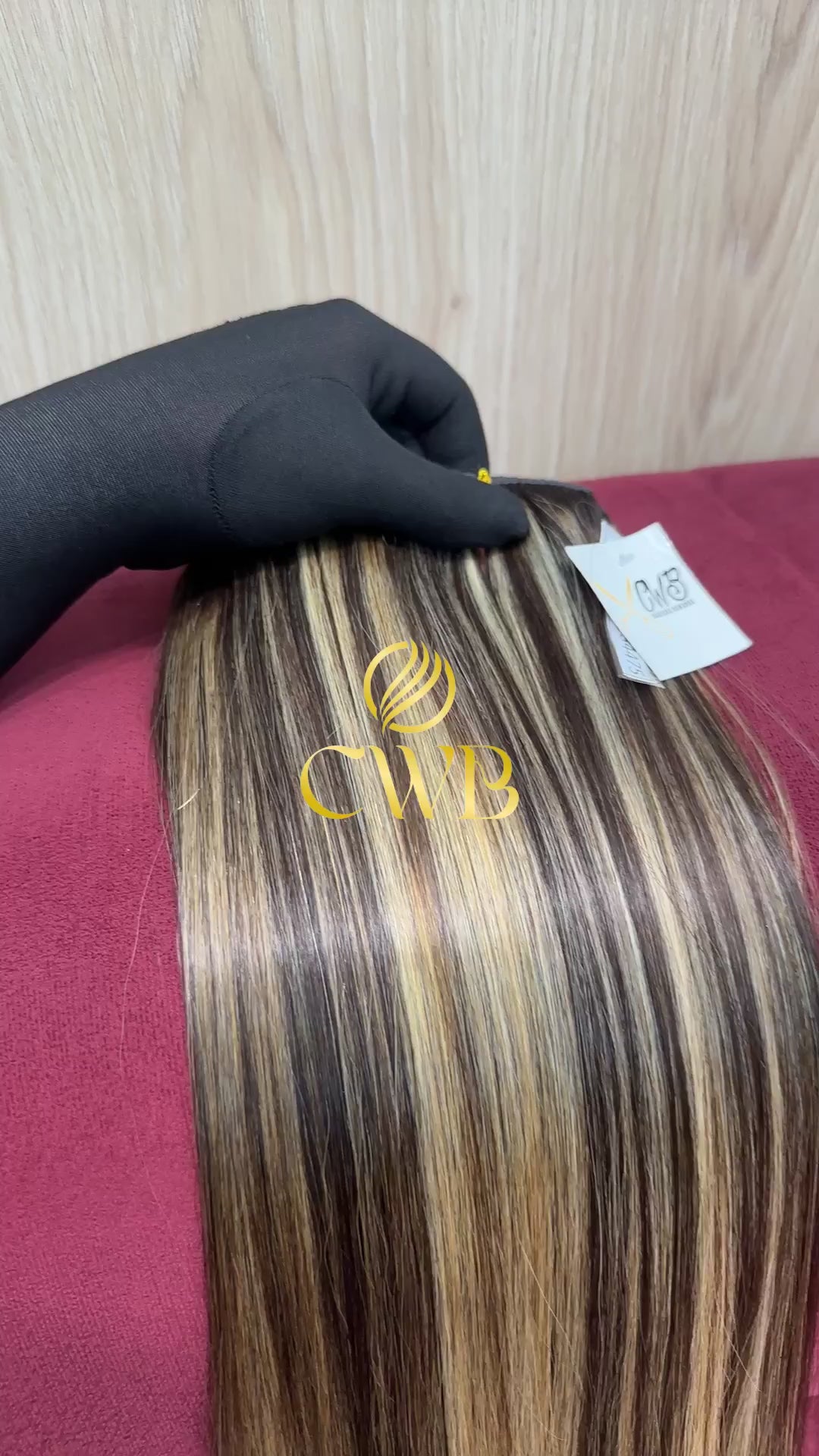 Cabelo Castanho Natural Médio 58cm 100g Brasileiro do Sul