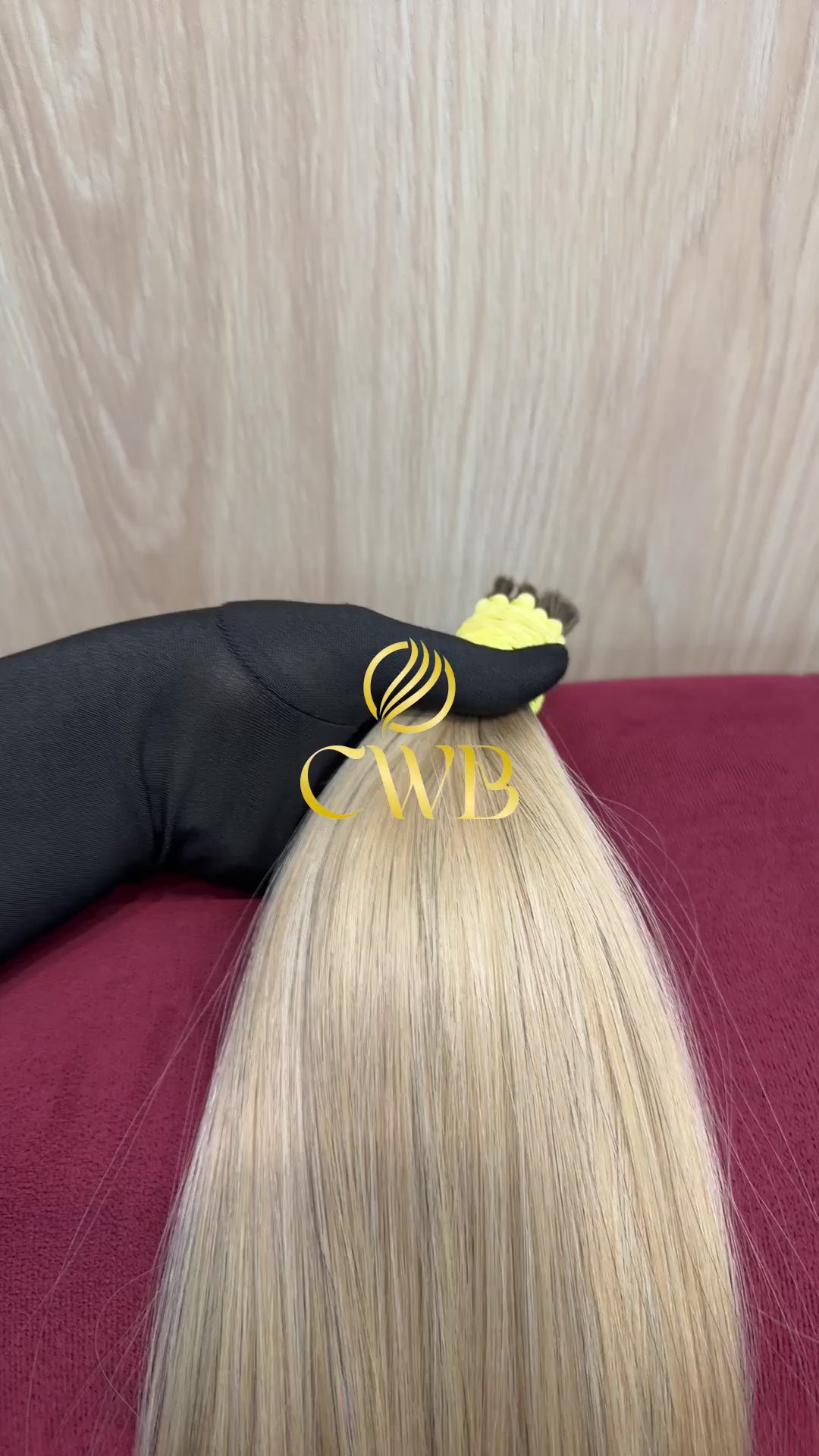 Cabelo Loiro Descolorido Mesclado 57cm 146g Brasileiro do Sul
