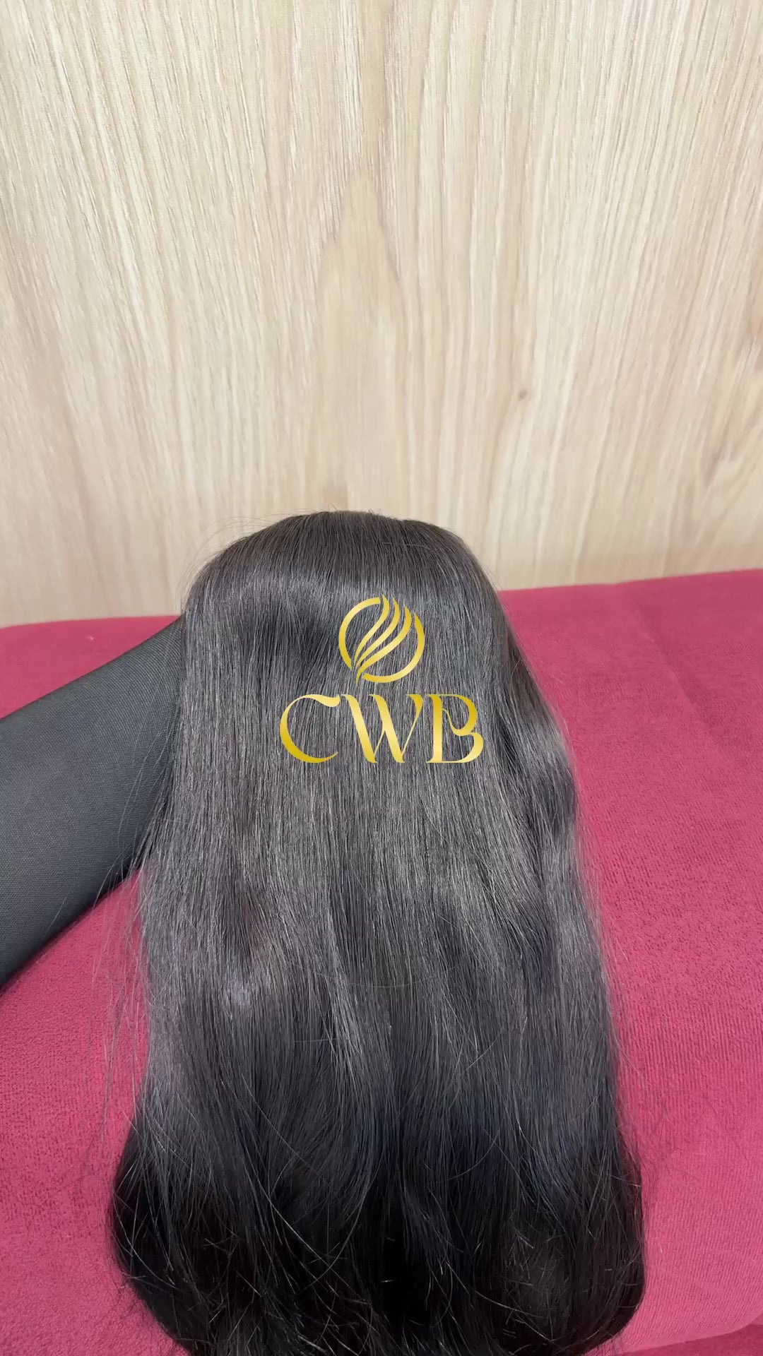Cabelo Castanho Natural Escuro 58cm 99g Brasileiro do Sul