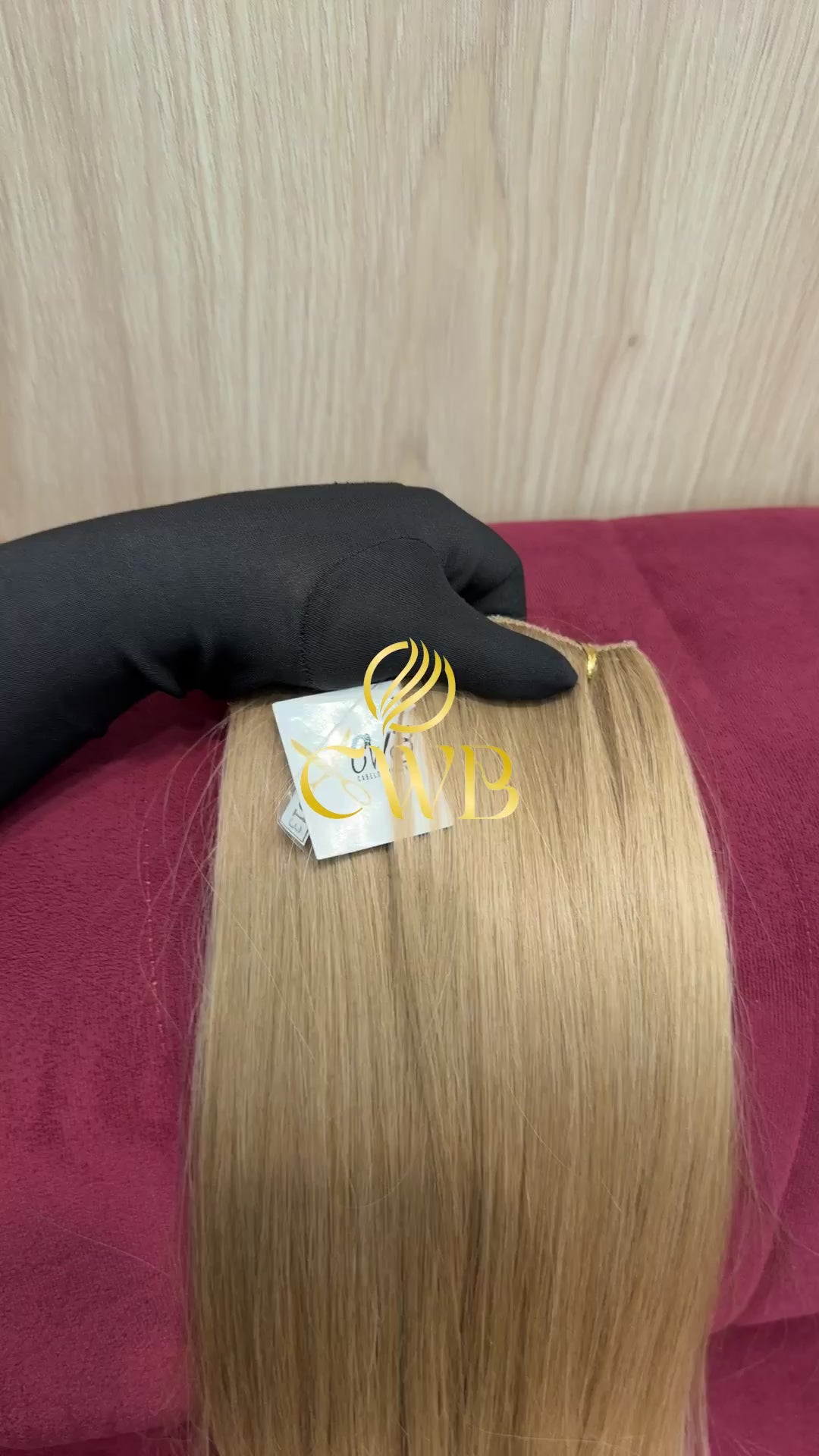 Cabelo Loiro Natural Claro 55cm 132g Brasileiro do Sul