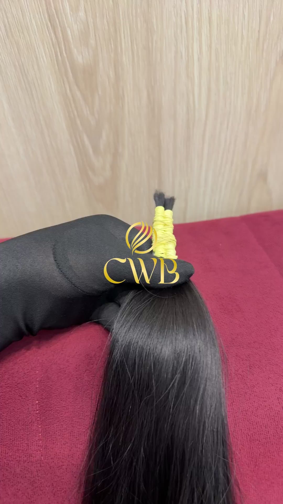 Cabelo Castanho Claro 40cm 31g Brasileiro do Sul