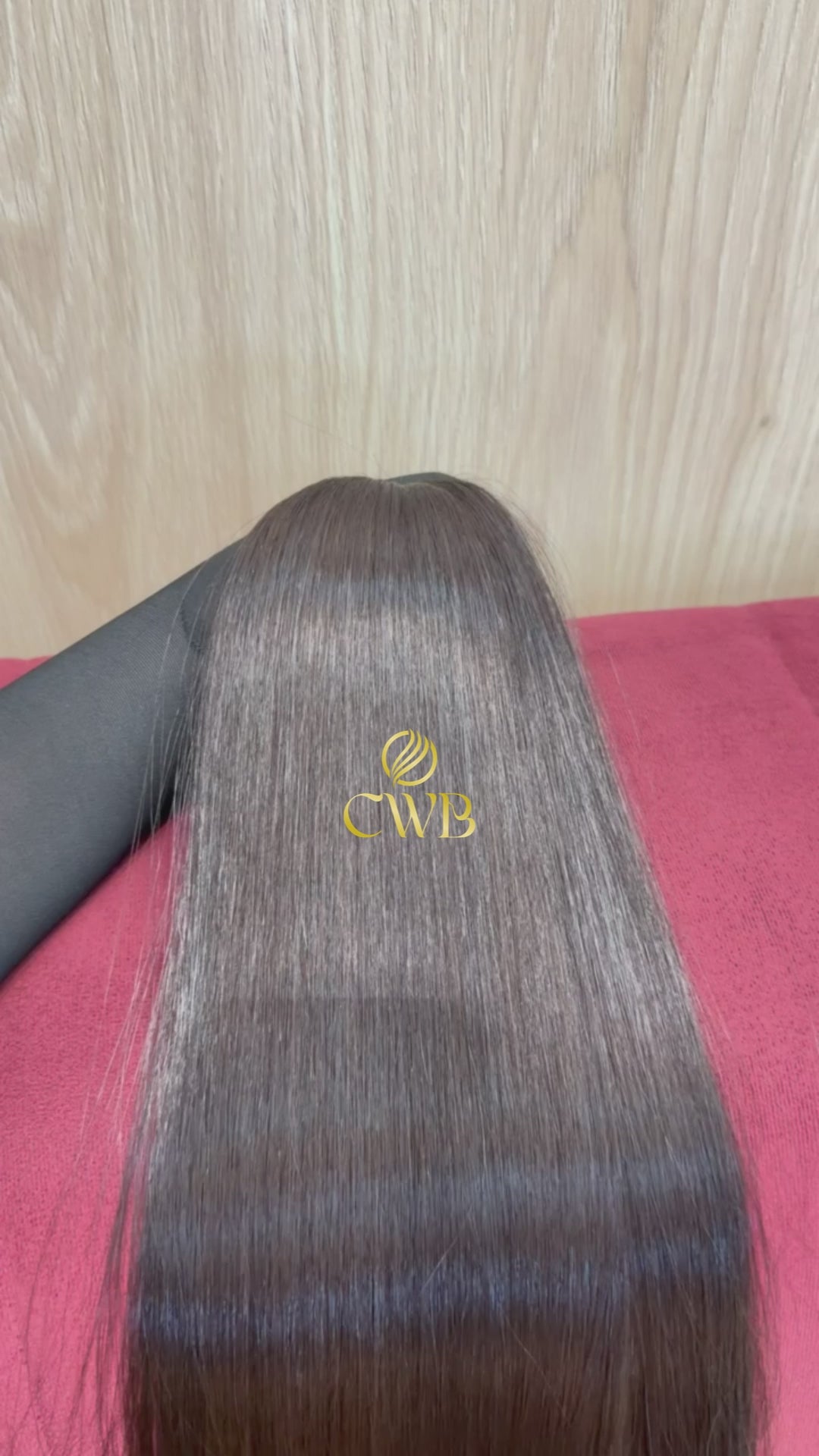 Cabelo Castanho Natural Médio 63cm 266g Brasileiro do Sul